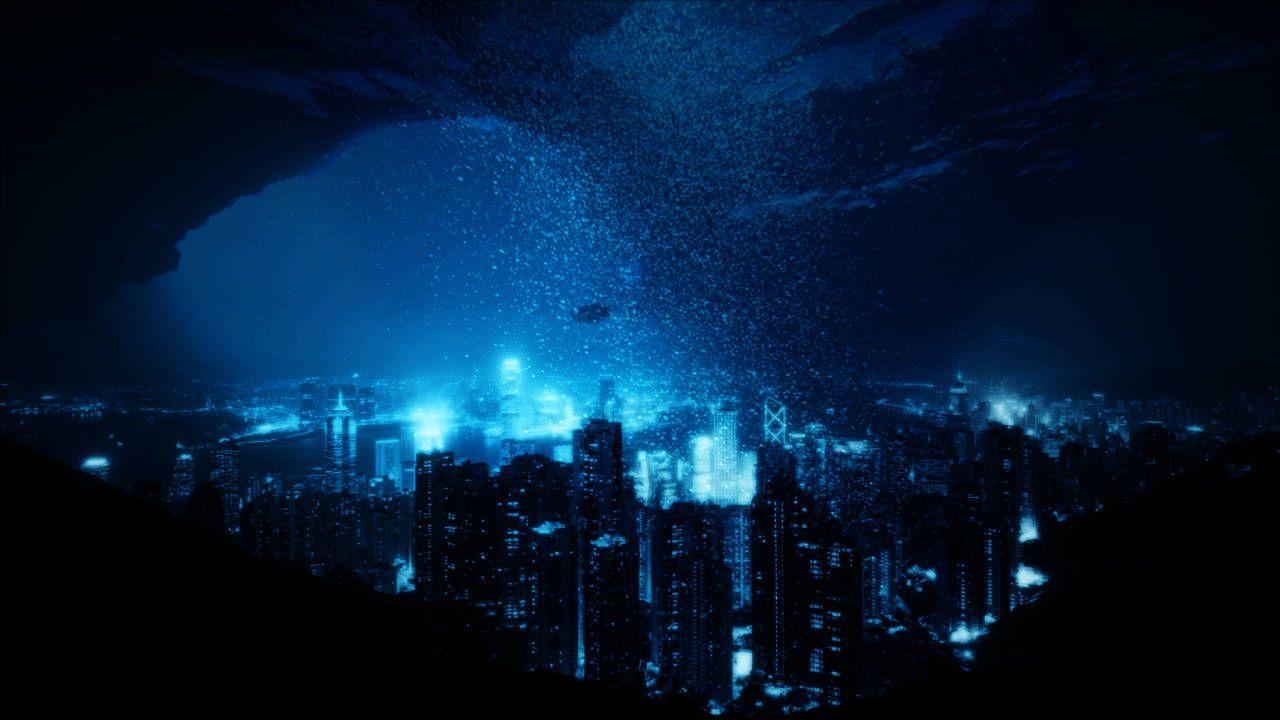 1280x720 Underwater City Club Wallpaper