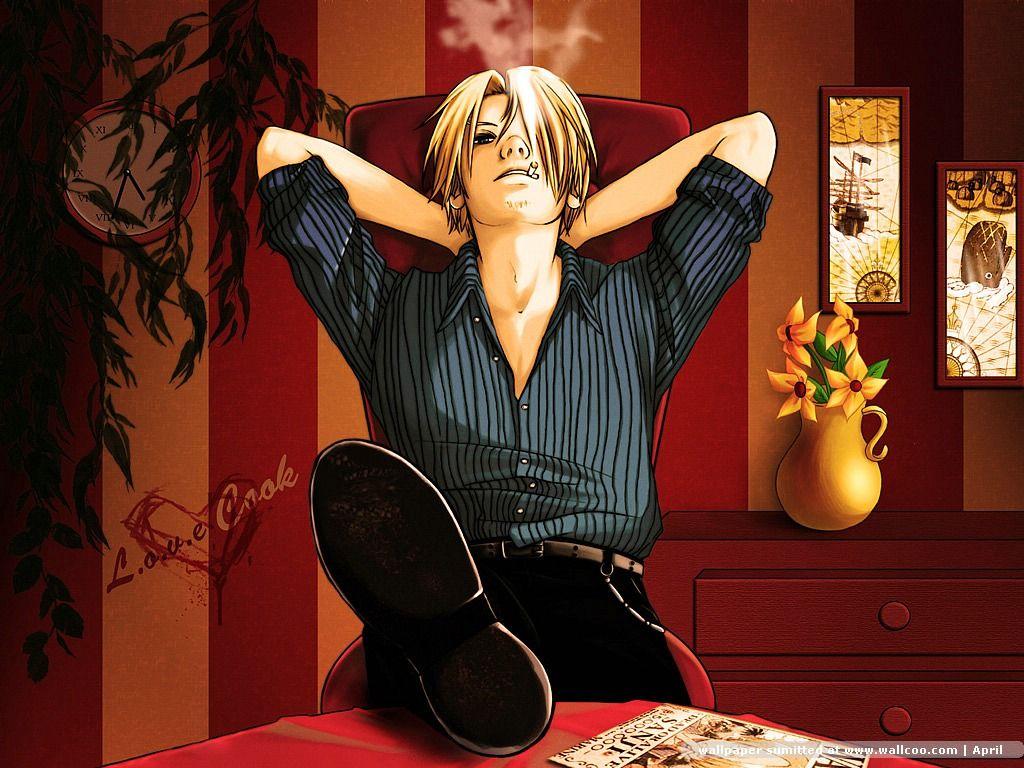 1024x768 Sanji Anime Wallpaper