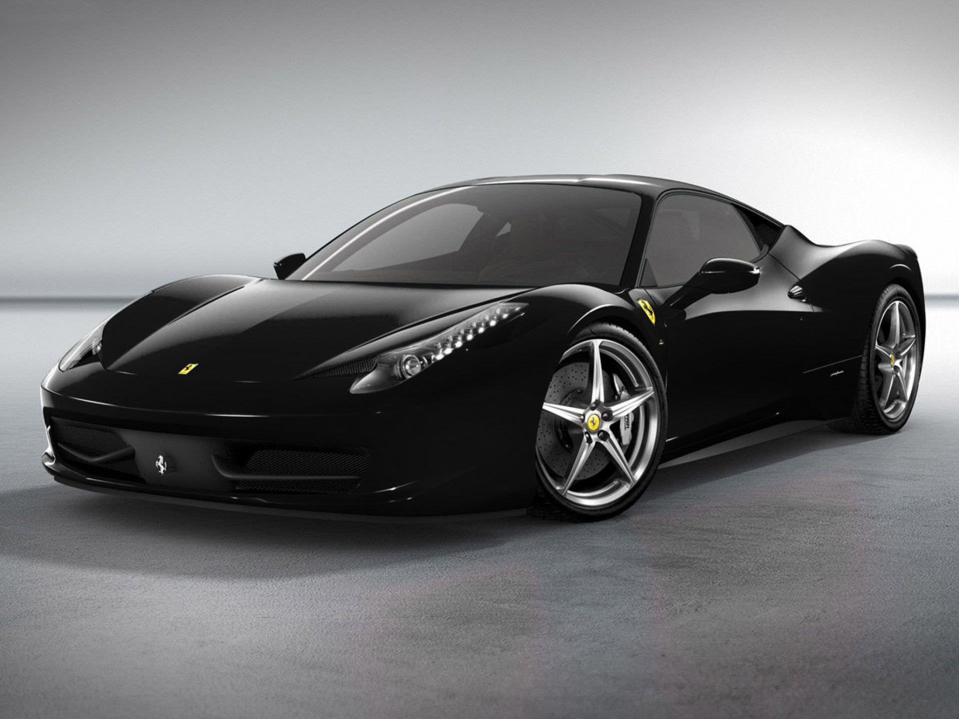 1920x1440 Black Ferrari 458 Wallpaper HD Desktop Page