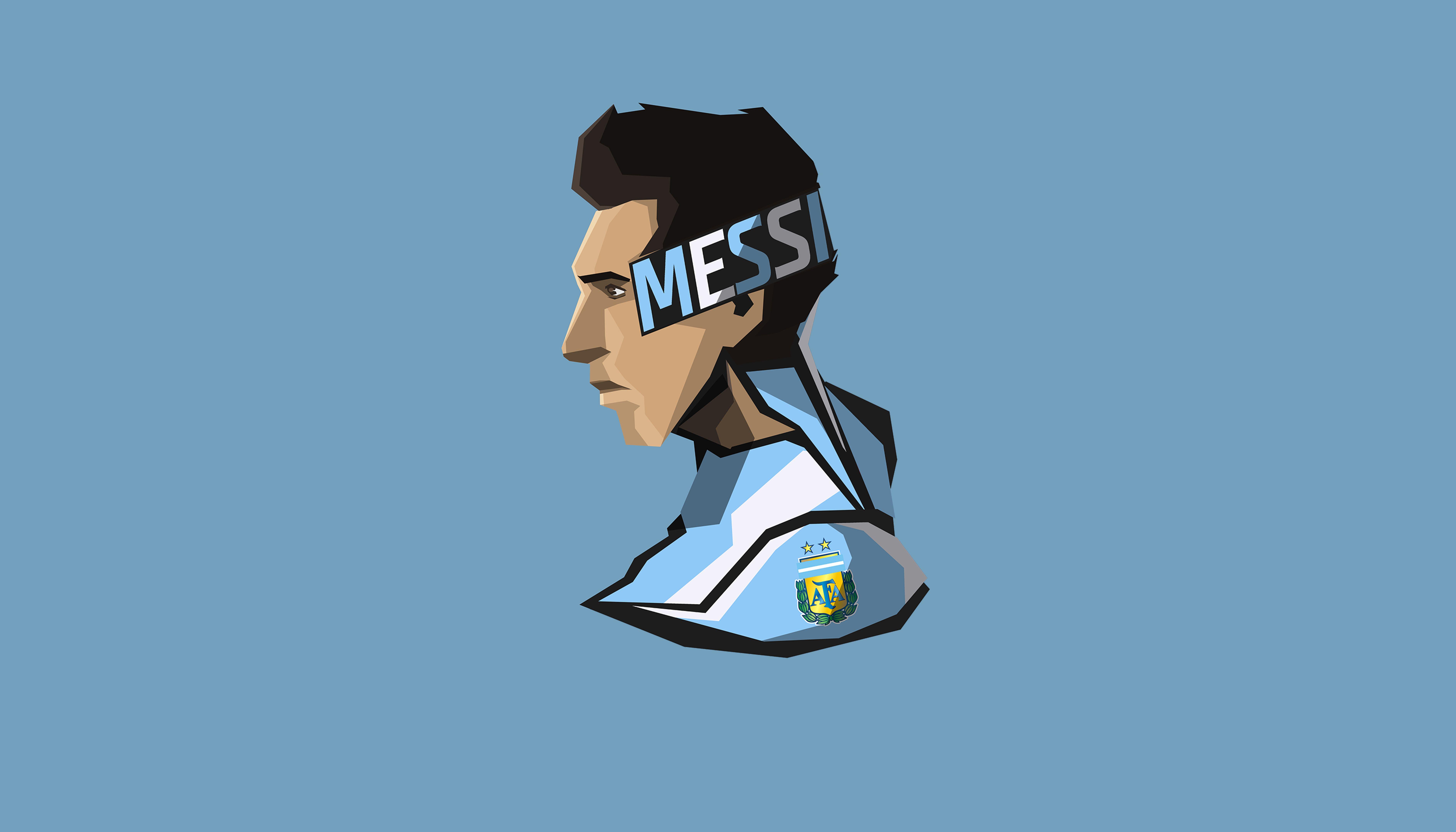 7560x4320 Lionel Messi Minimalism 8k, HD Sports, 4k Wallpaper, Image