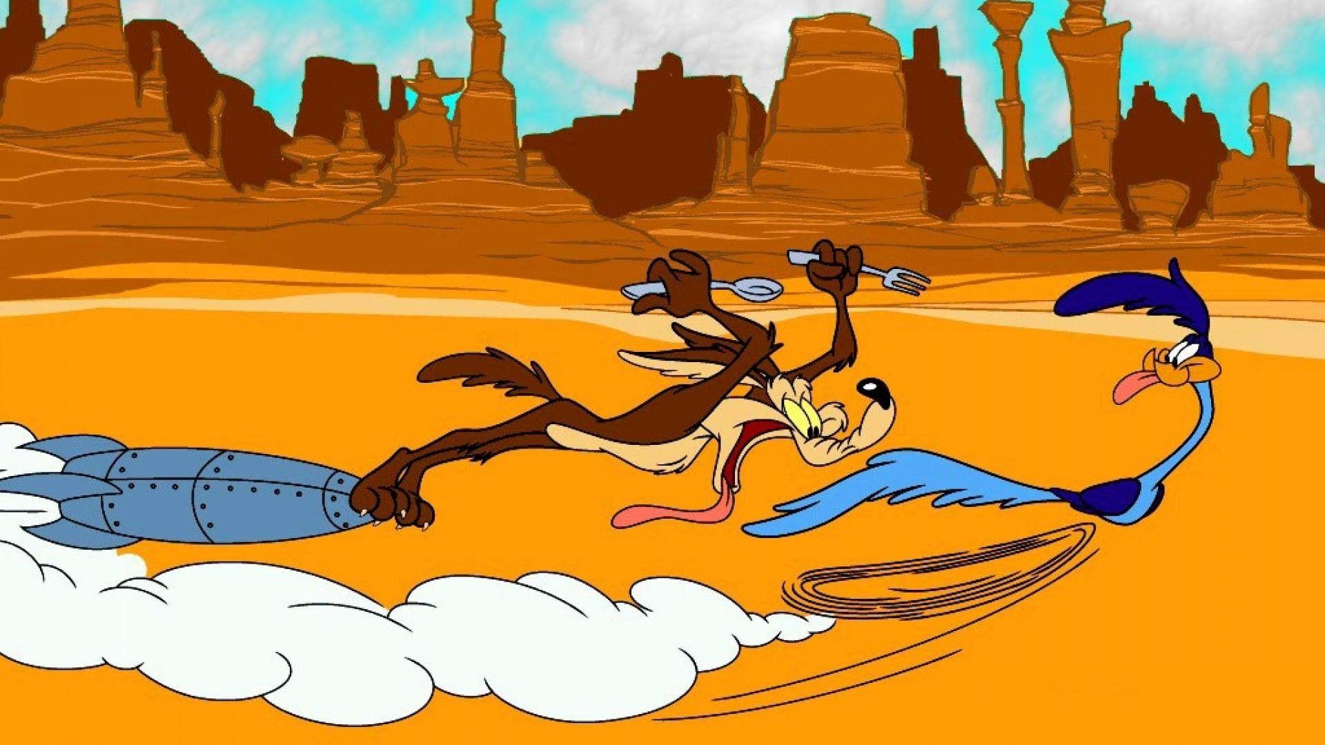 Looney Tunes Desert Background