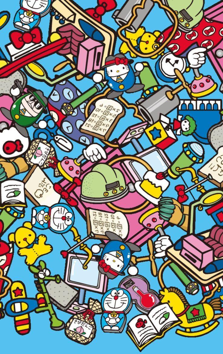 736x1169 Doraemon. Wallpaper doodle