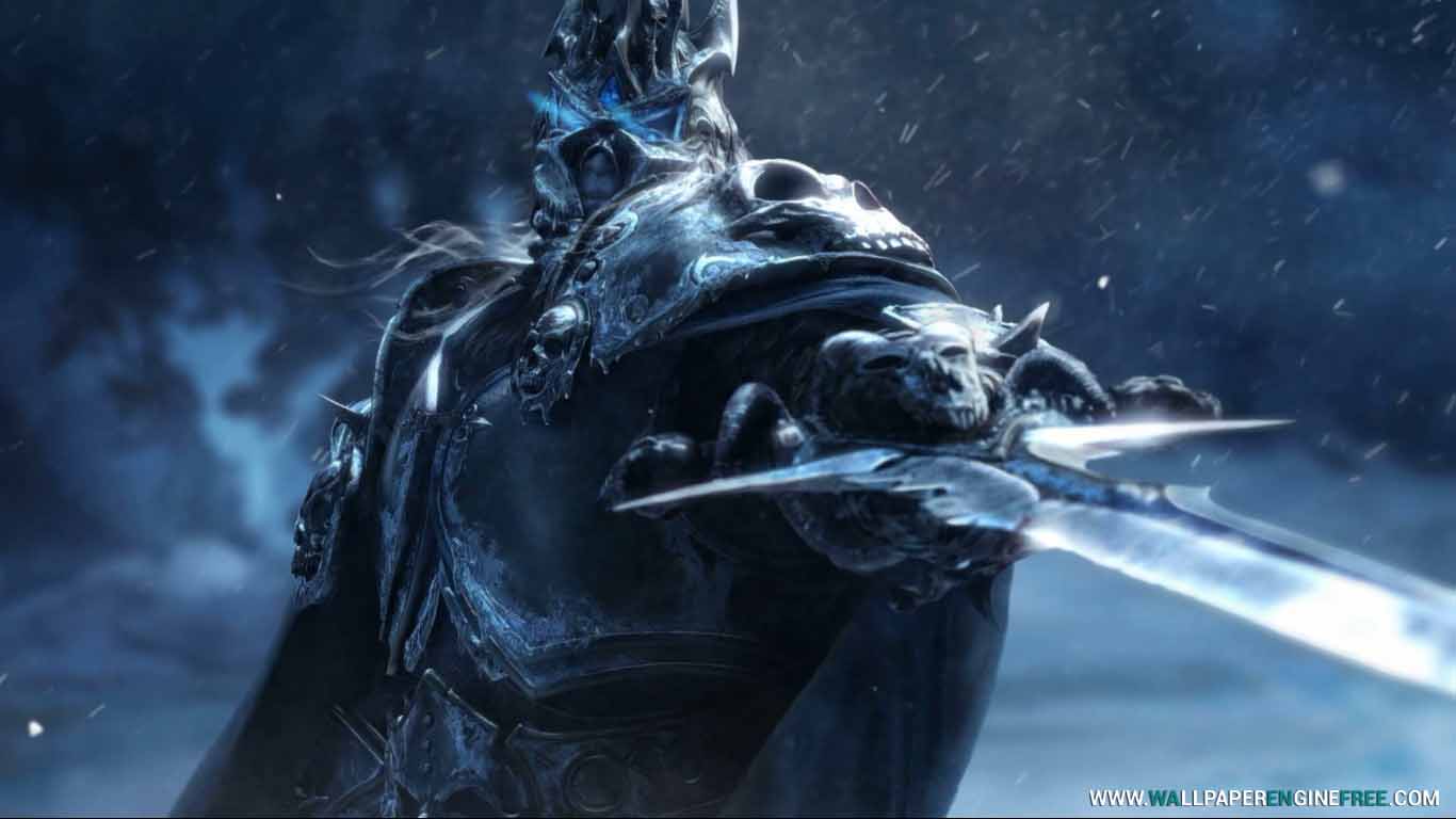 1366x768 Lich King Wallpaper Engine.  Tải xuống công cụ hình nền