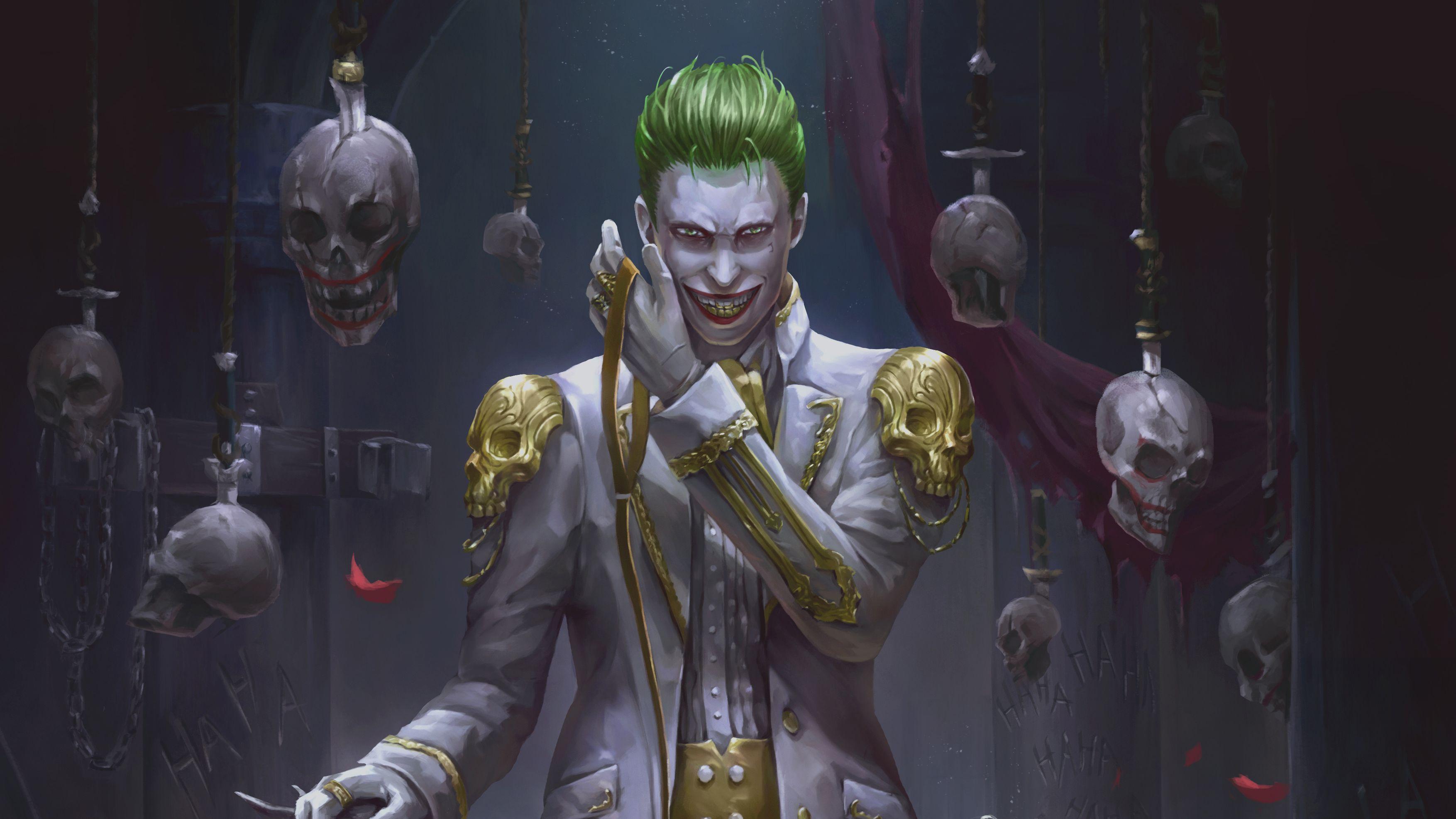 3508x1973 Vua Joker, Siêu anh hùng HD, Hình nền 4k, Hình ảnh