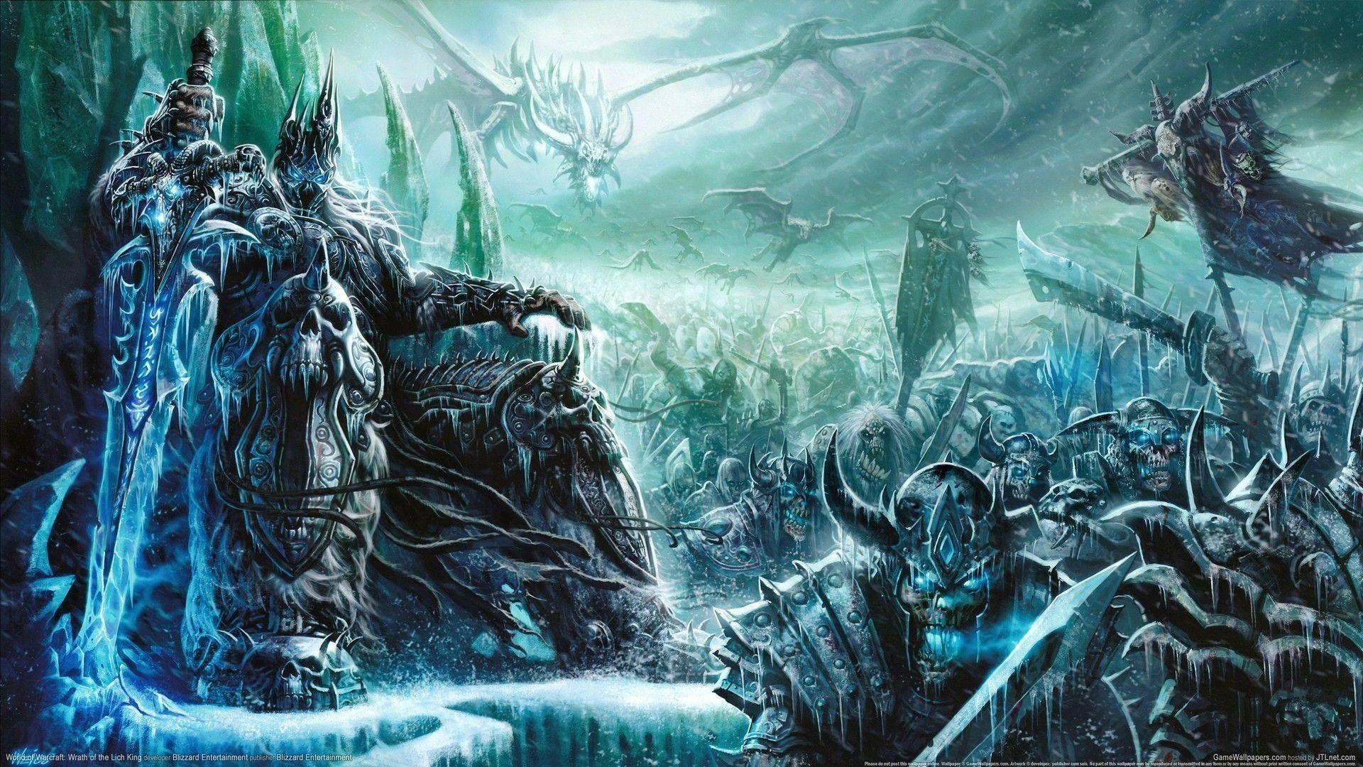 1920x1080 The Lich King hình nền
