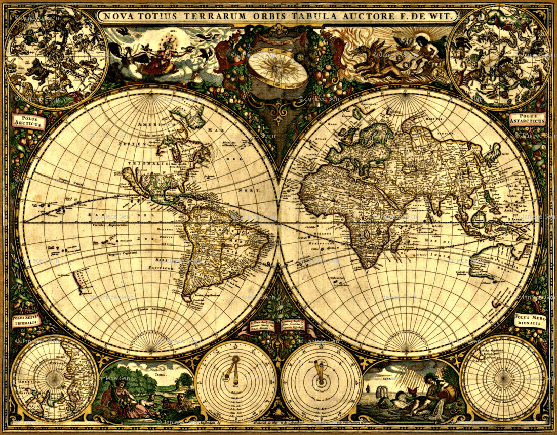 1100x860 Free download map fabric wallpaper gift wrap and decals