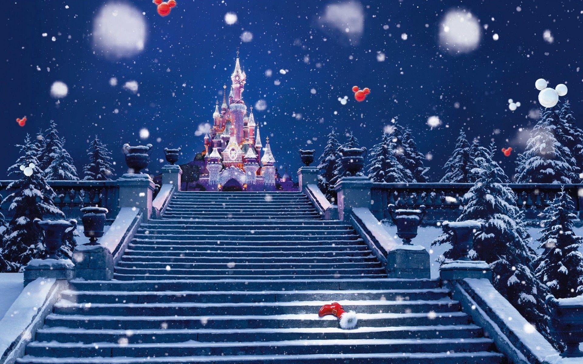 1920x1200 Disney Winter Wallpaper
