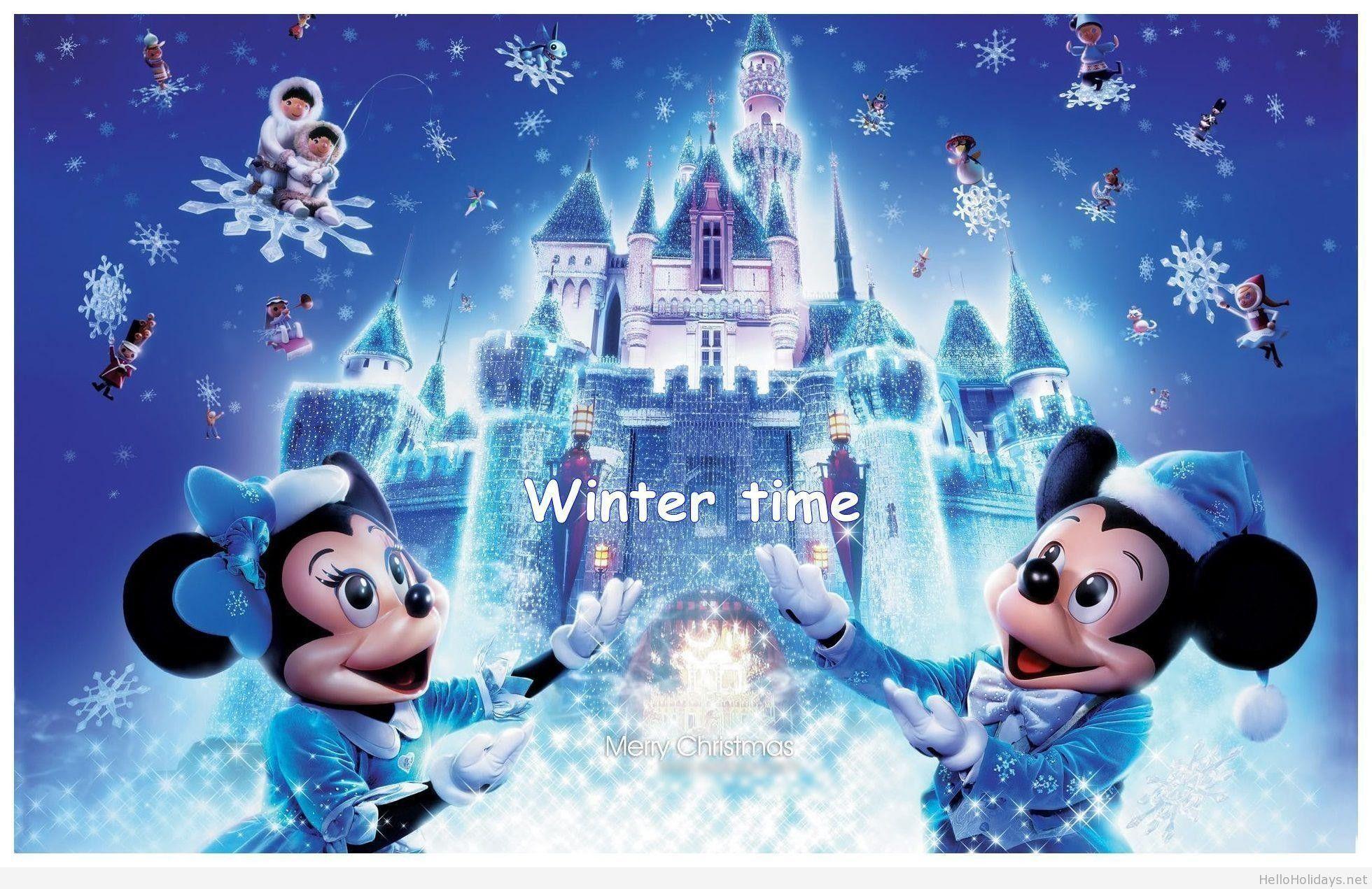 1960x1271 Disney Winter Wallpaper