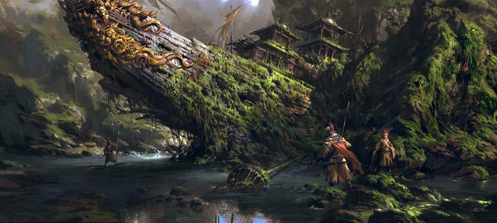 1580x709 Awesome Concept Arts (also great wallpaper)
