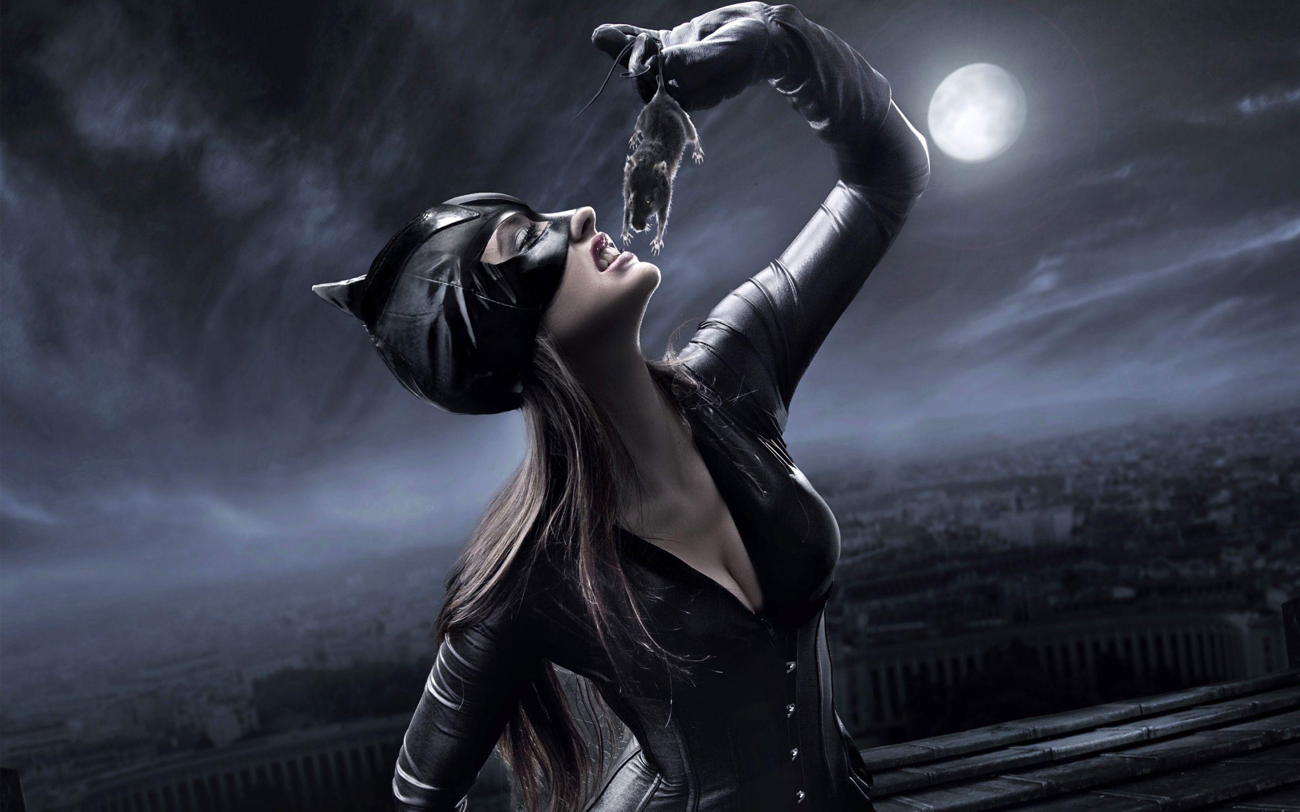 2560x1600 Catwoman Concept Wallpaper in jpg format for free download