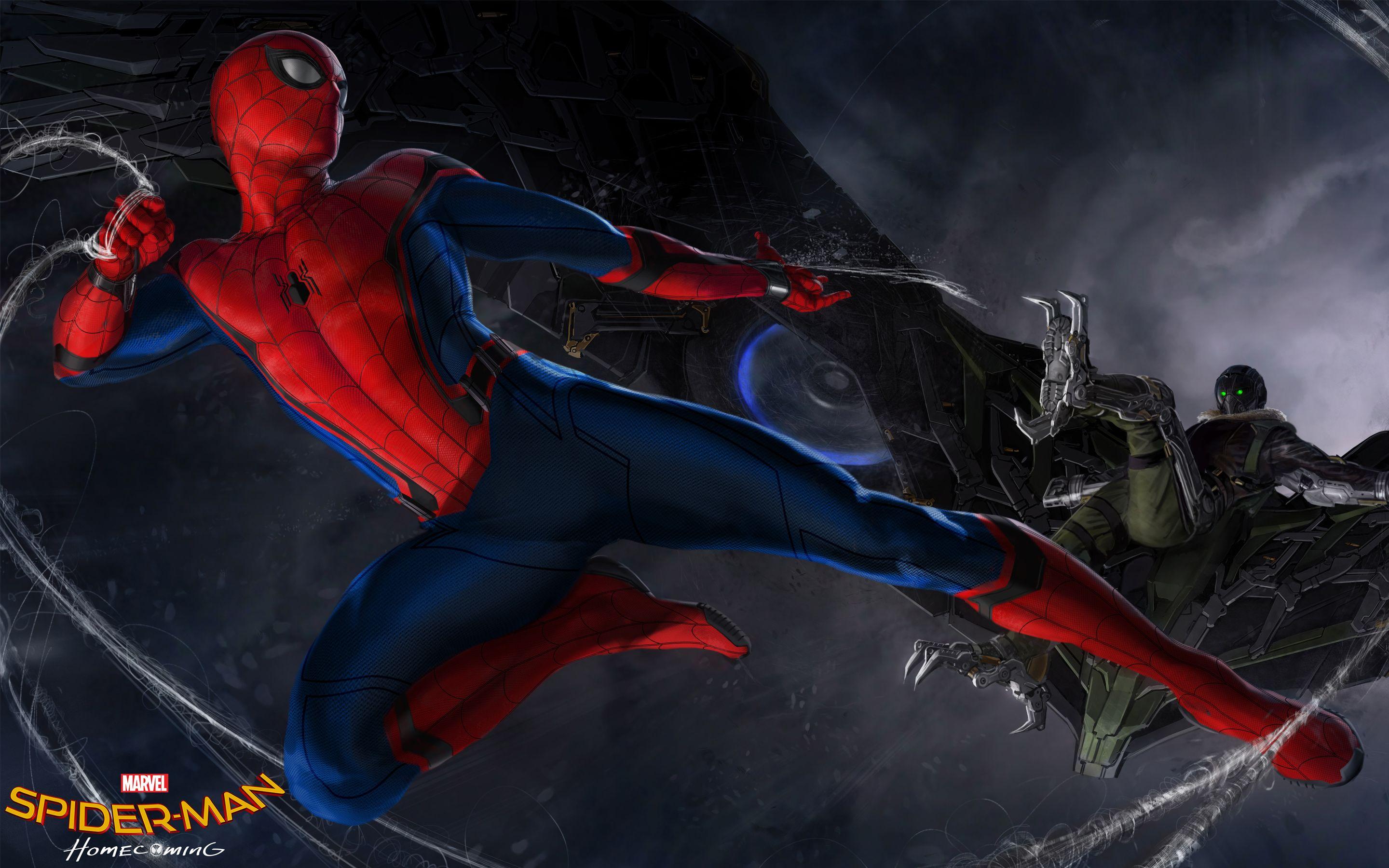 2880x1800 Spider Man Homecoming Concept Wallpaper HD Wallpaper ID