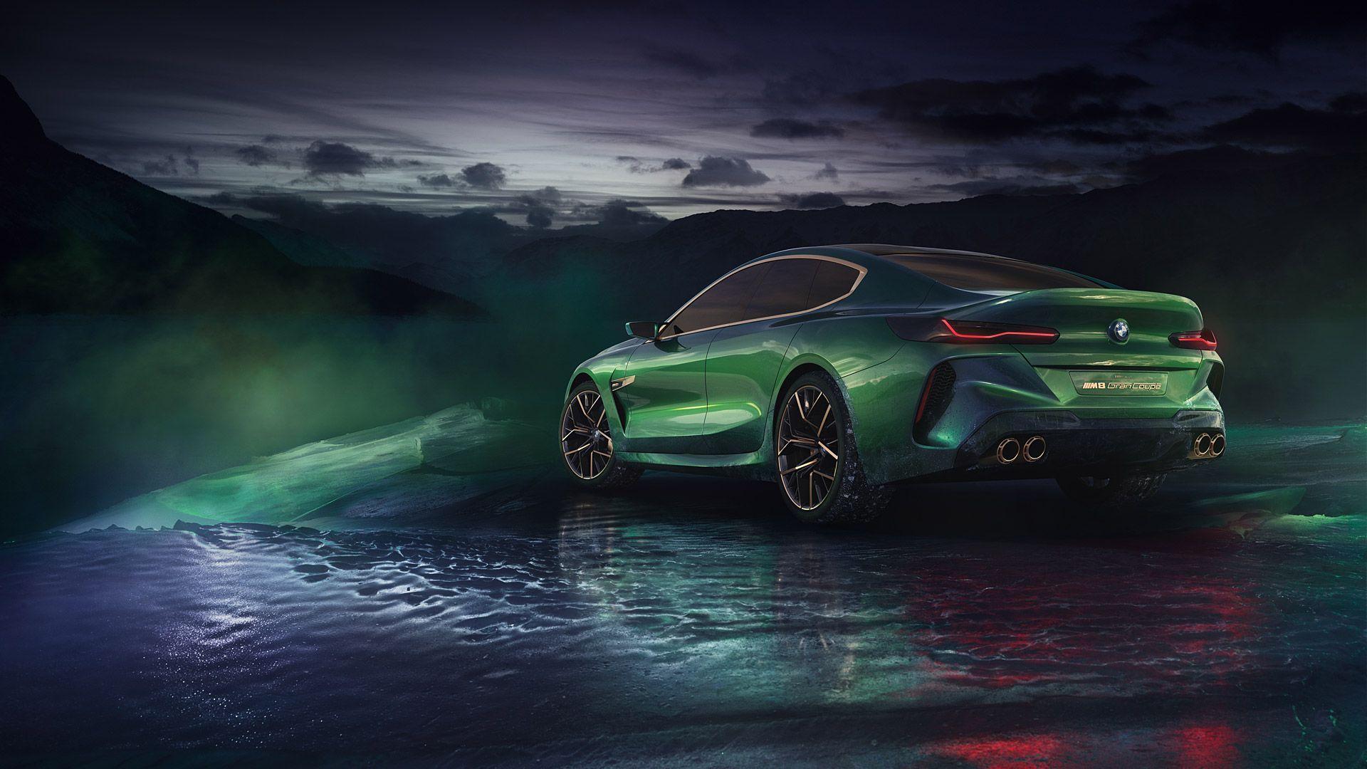 1920x1080 BMW M8 Gran Coupe Concept Wallpaper & HD Image