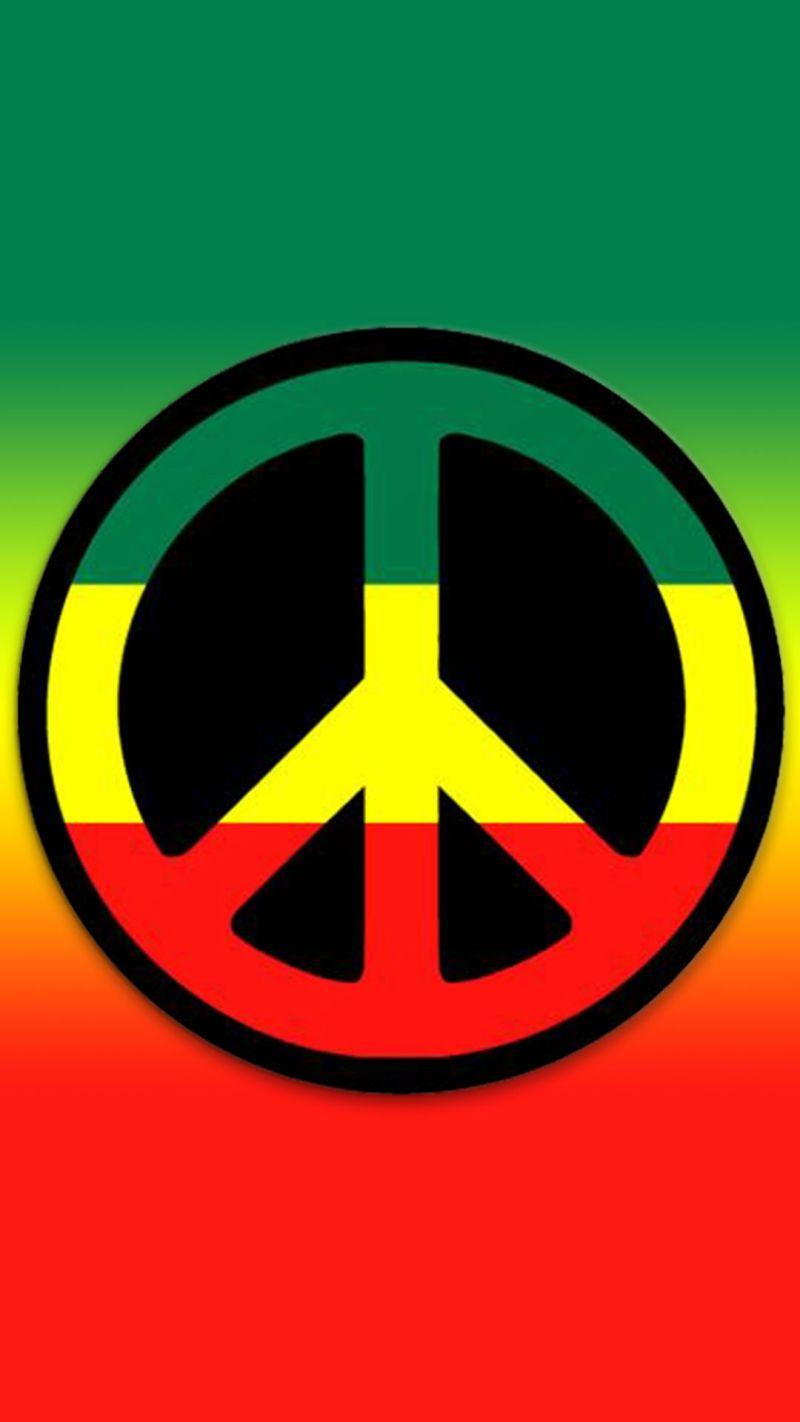 800x1422 Peace Symbol Wallpaper For iPhone