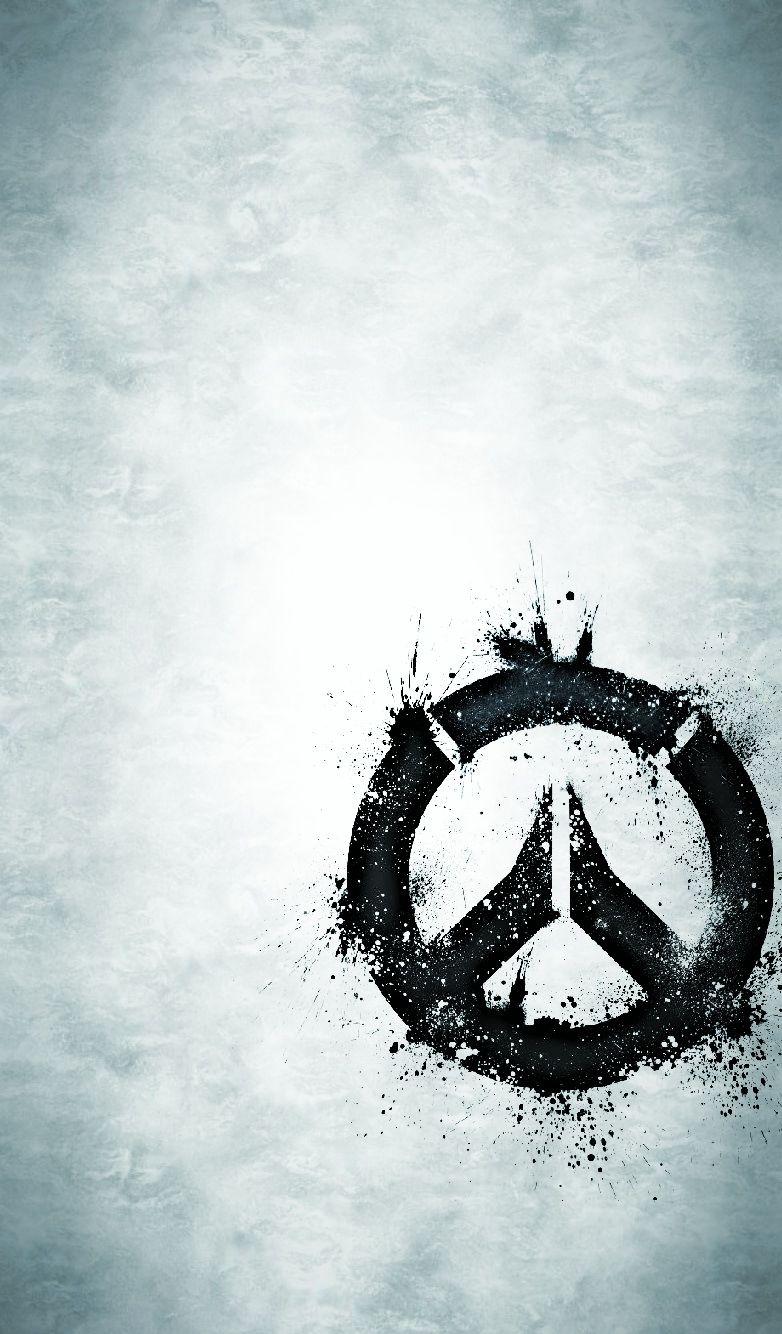 782x1334 Overwatch iPhone / Android Wallpaper Symbol