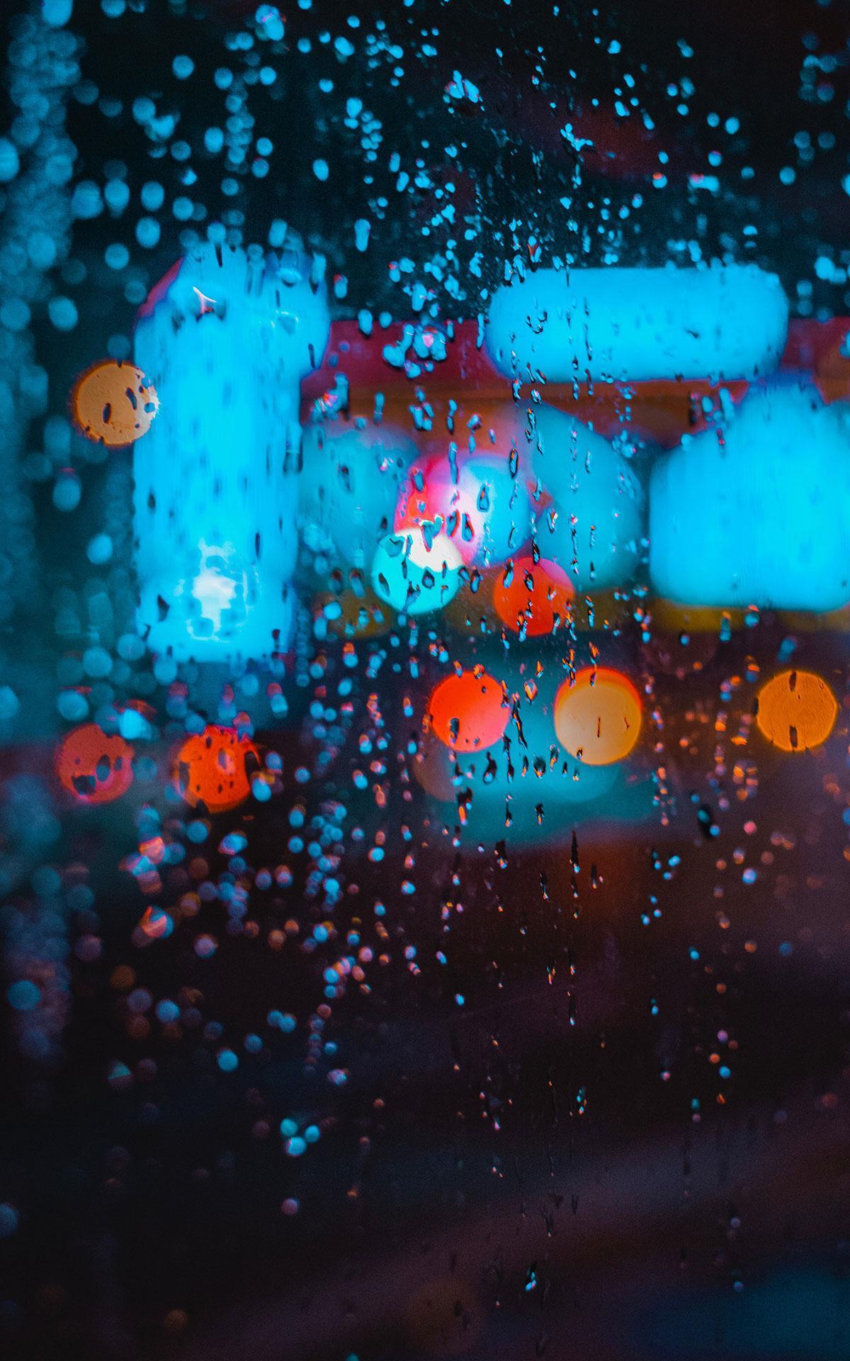 1200x1920 Rain Drops Icon Pack / Wallpaper for Android