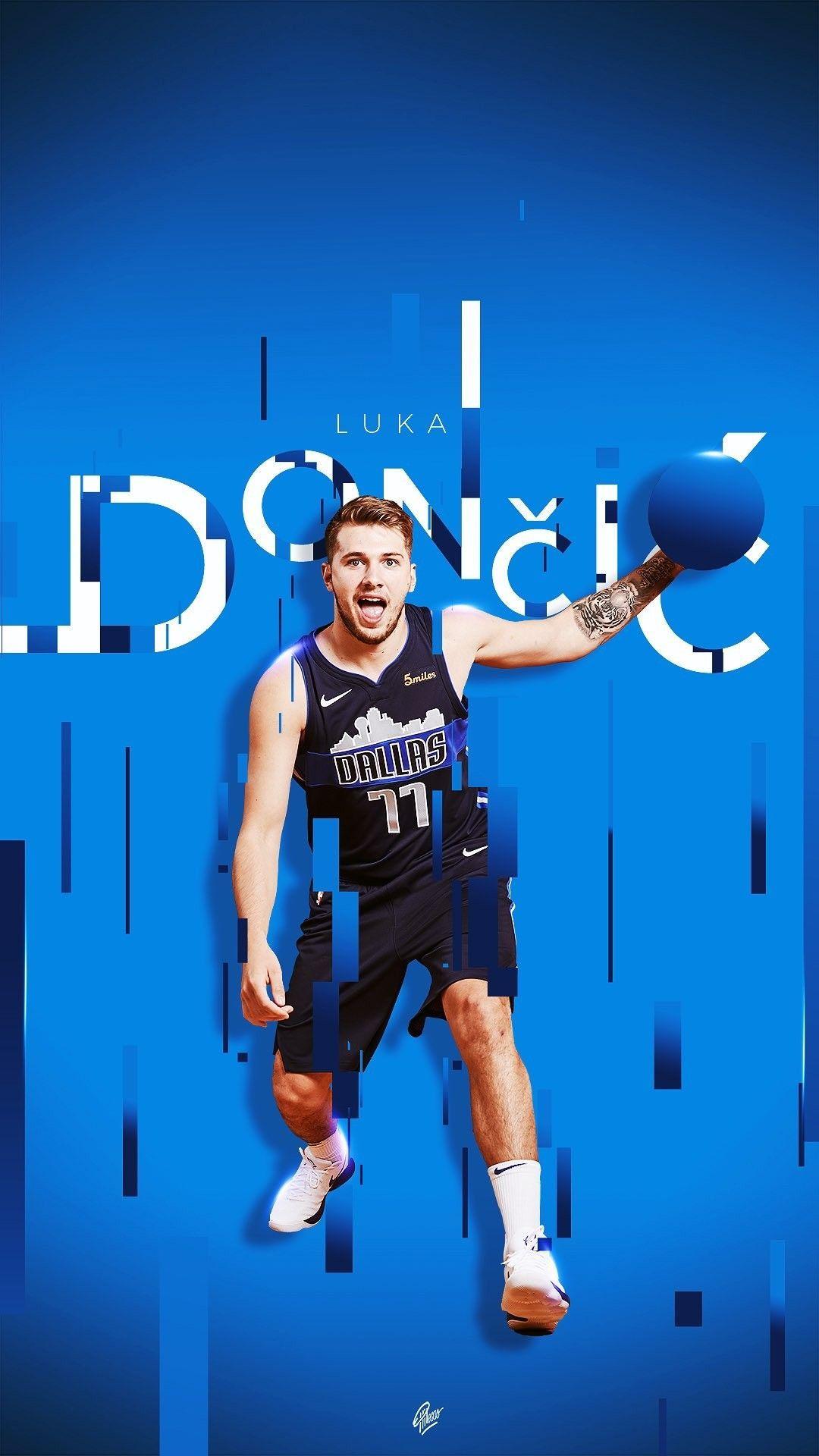 Dallas Mavericks basketball player Luka Doncic 2K wallpaper download