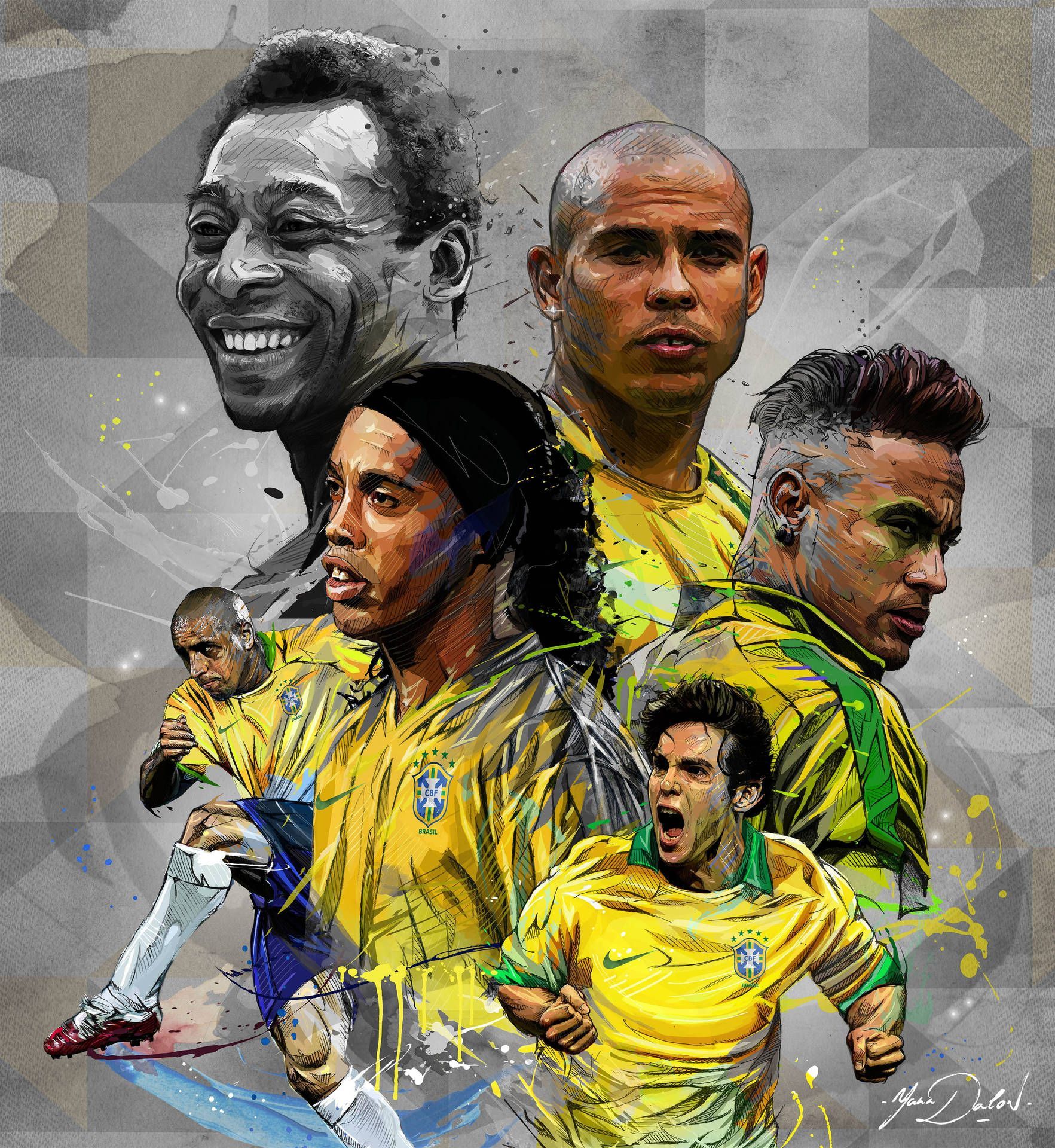 1765x1920 Brazil National Football Team Hall Of