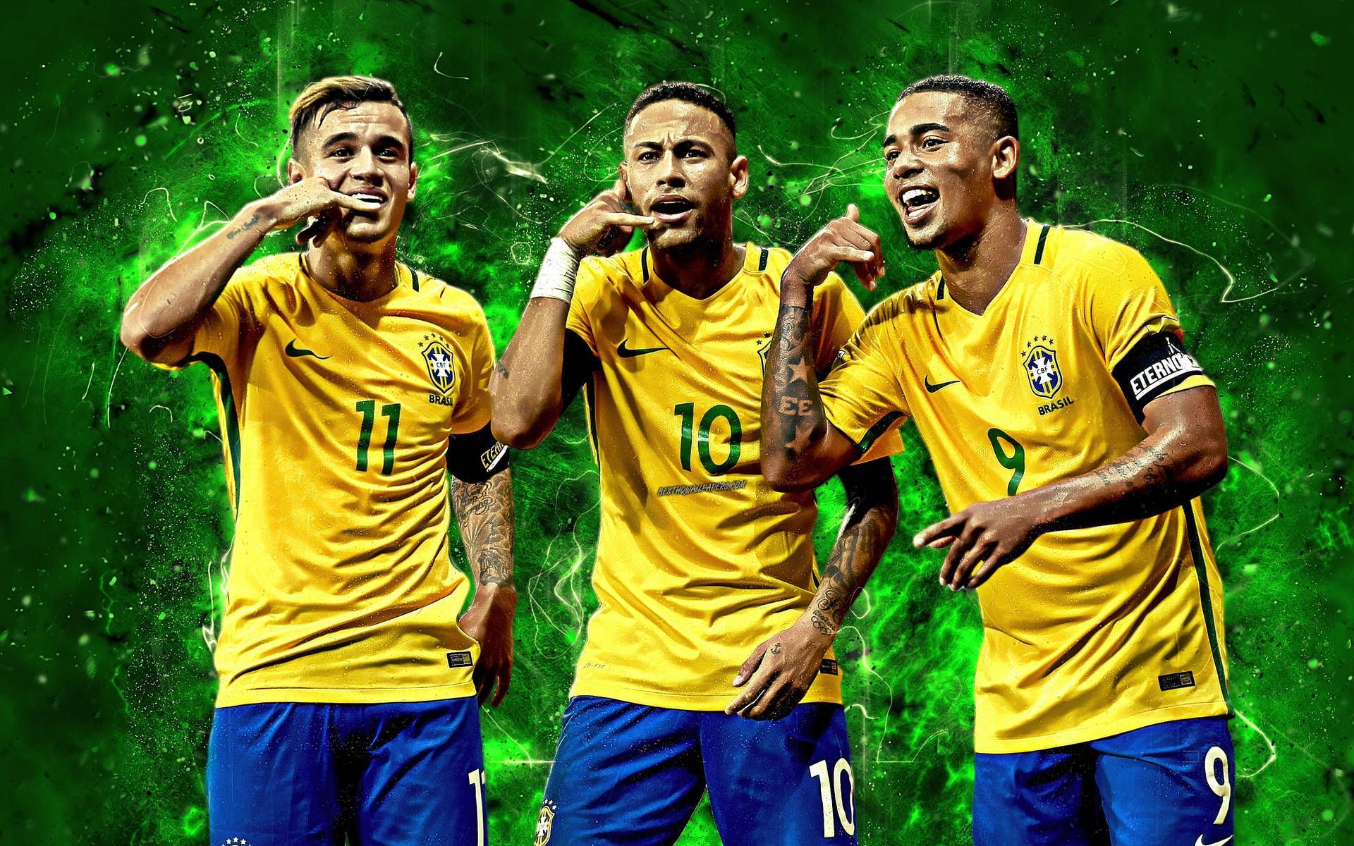 1920x1200 Brazil National Football Team Call Sign