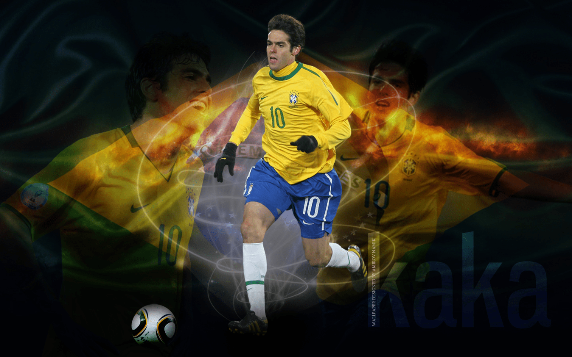 1920x1200 Download Brazil National Football Team