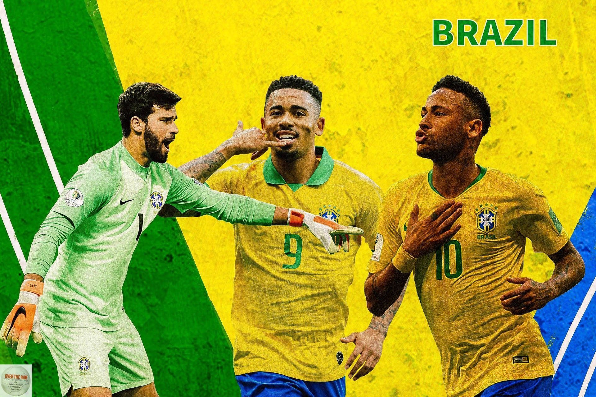 1920x1277 Download Brazil National Football Team
