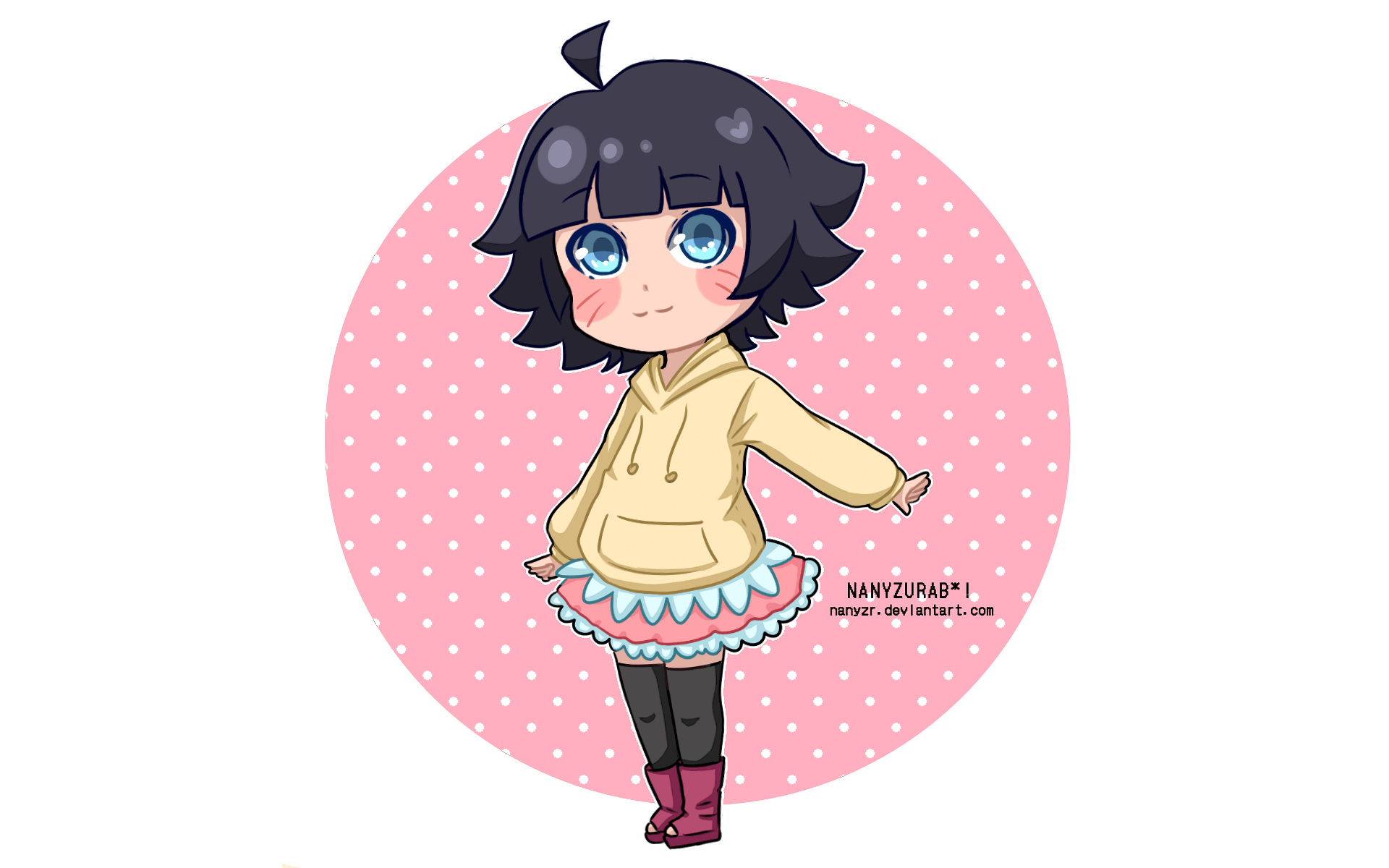 1920x1200 Himawari Uzumaki Wallpaper