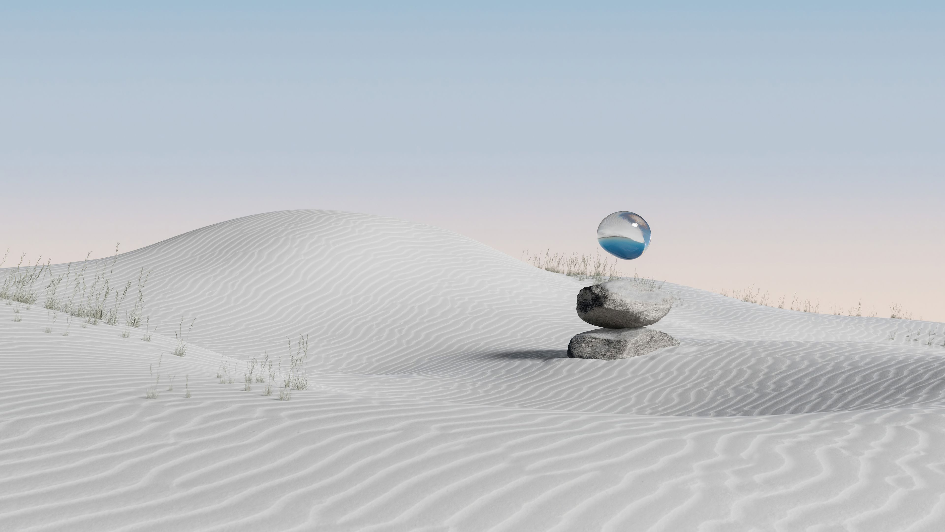 3840x2160 Artistic Desert 4k Ultra HD Wallpaper