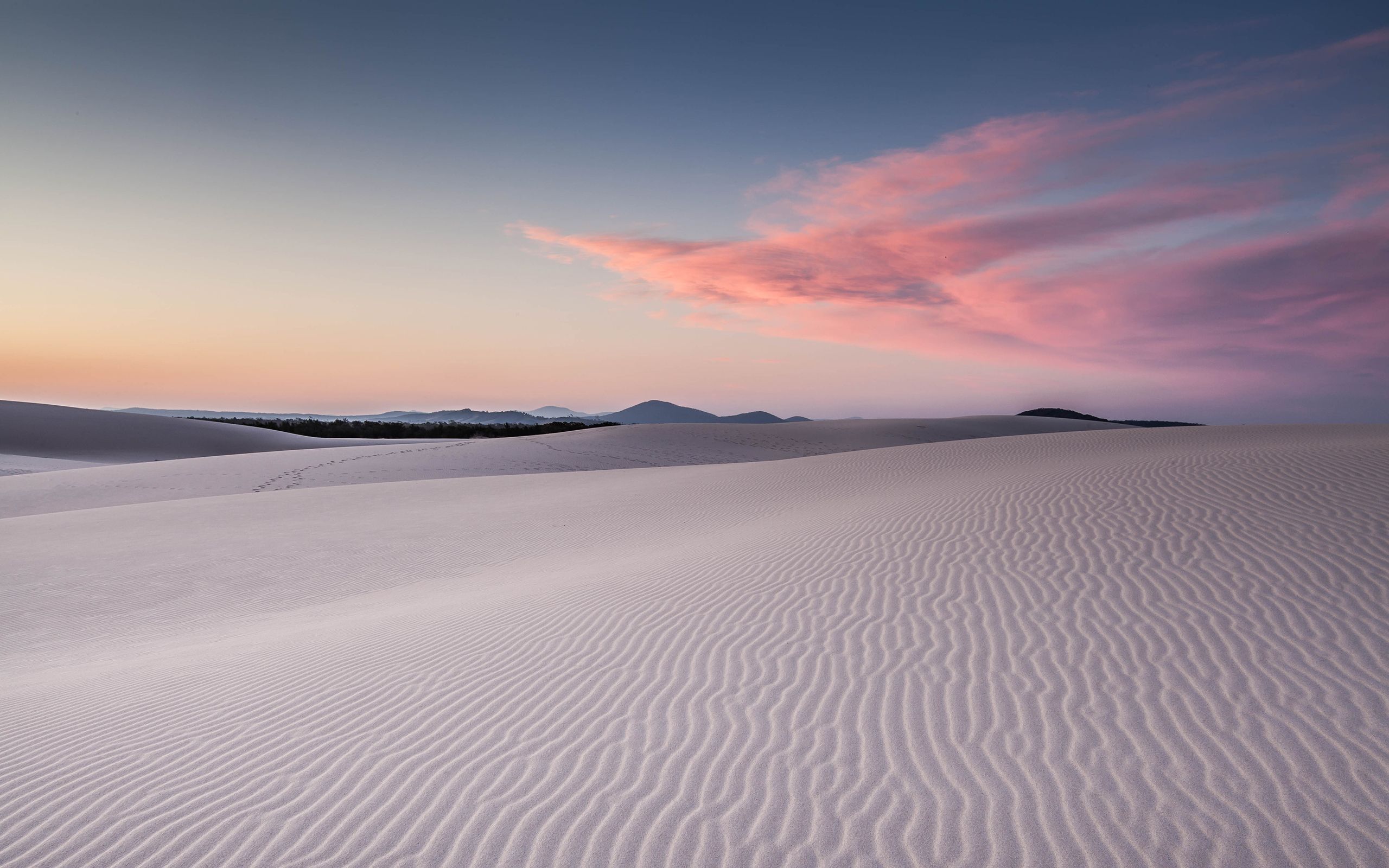 2560x1600 Serene Desert Dunes: A Beautiful HD