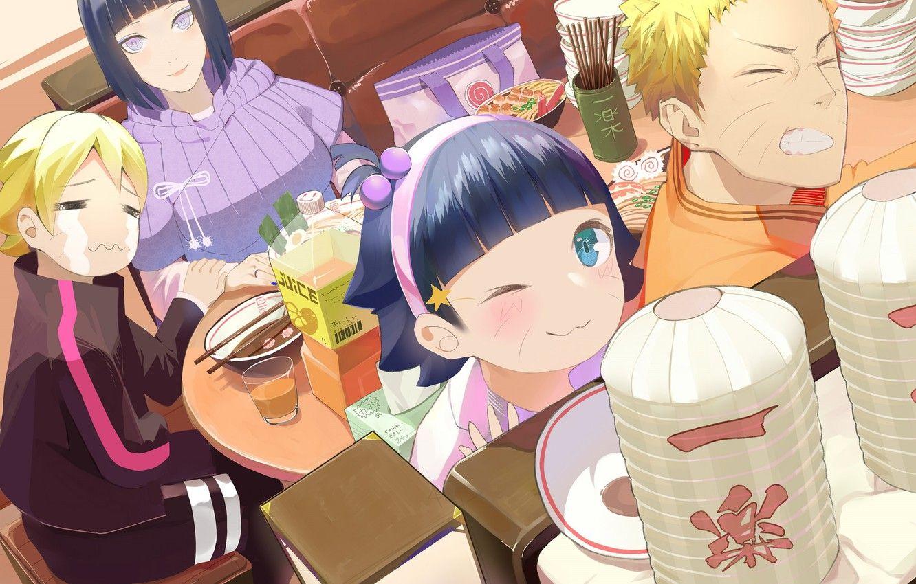 1332x850 Wallpaper family, Naruto, Hinata, Naruto Uzumaki, Boruto