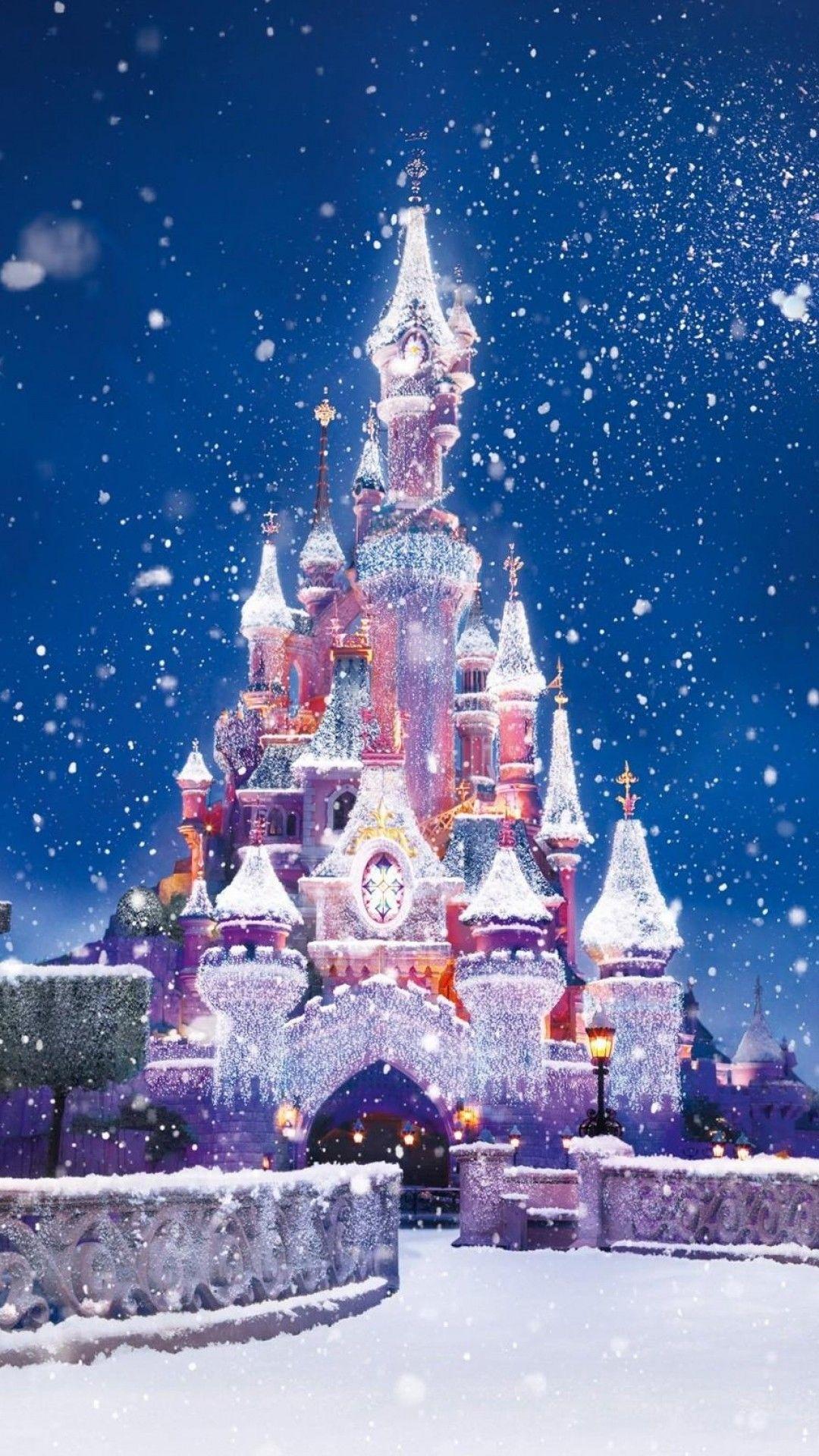 1080x1920 Disney Winter Wallpaper