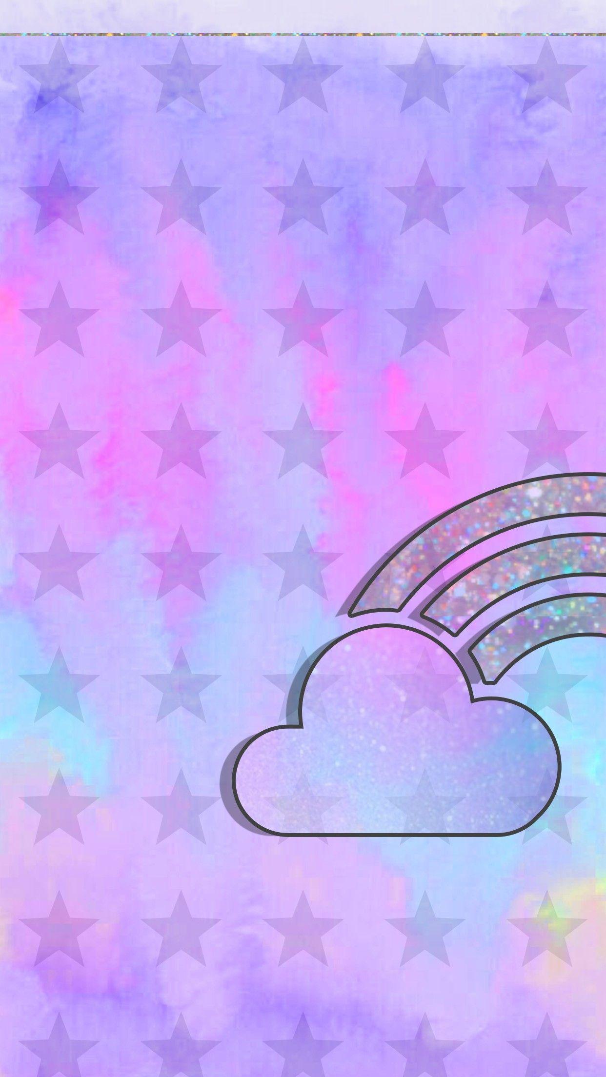 1242x2208 iPhone Lock Screen Girly Rose Gold Colorful Glitter