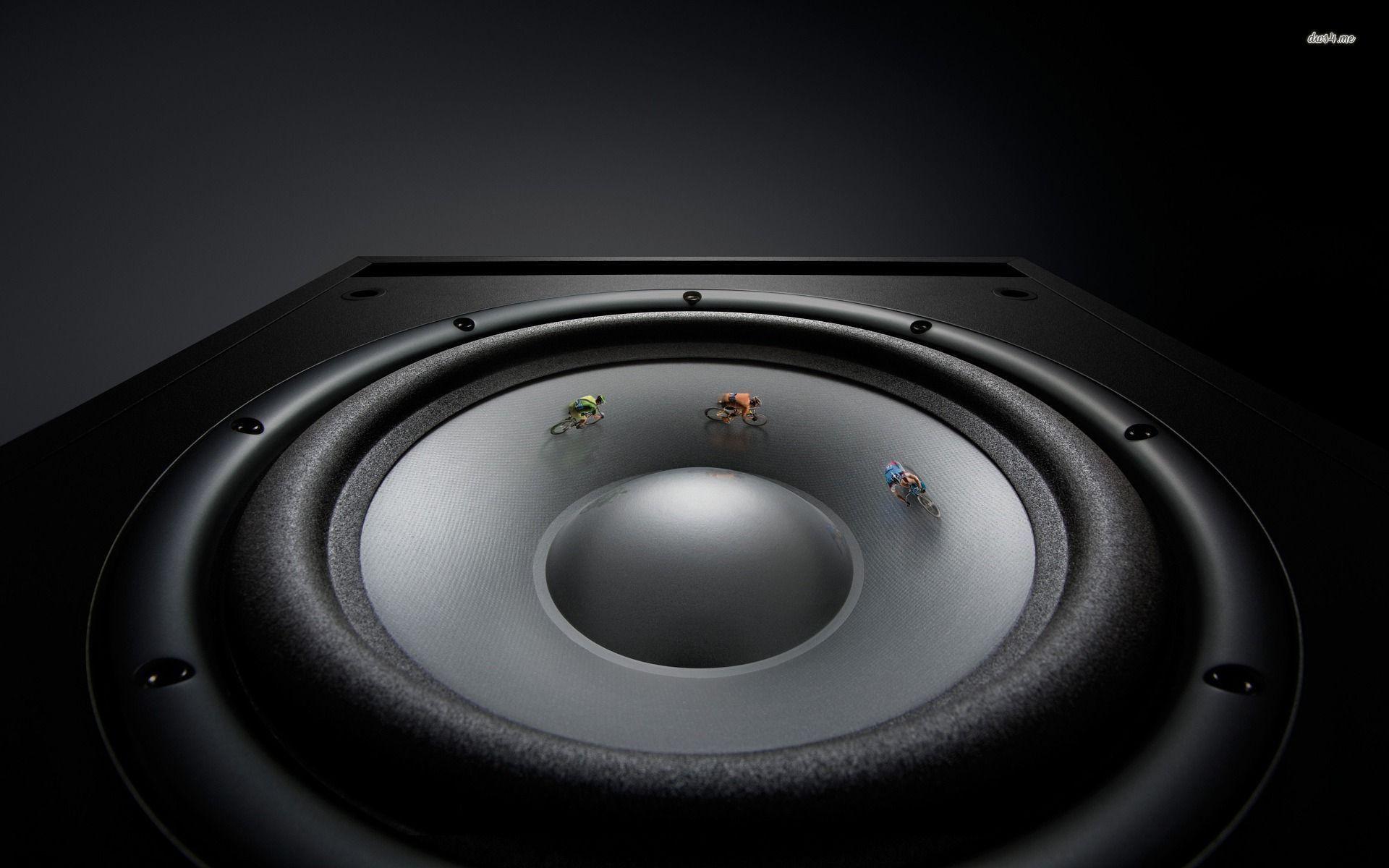 1920x1200 Cycling on a speaker wallpaper Art wallpaper