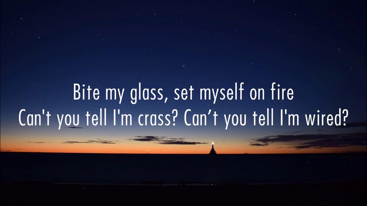 1280x720 Billie Eilish Lyric Wallpaper