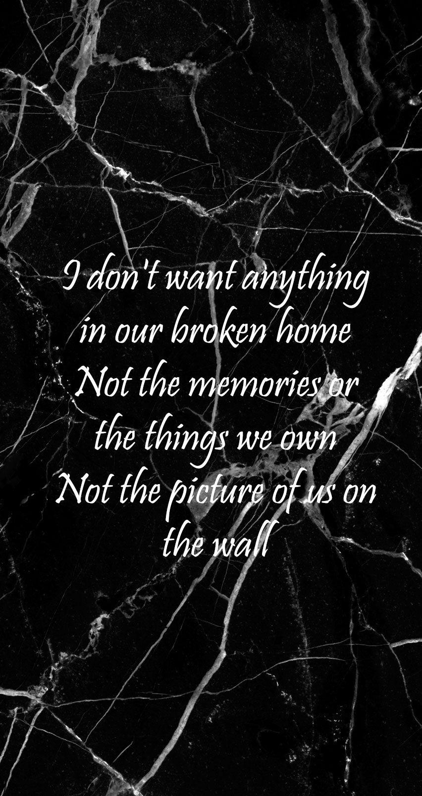 852x1608 Wallpaper For Lyrics Wallpaper Tumblr