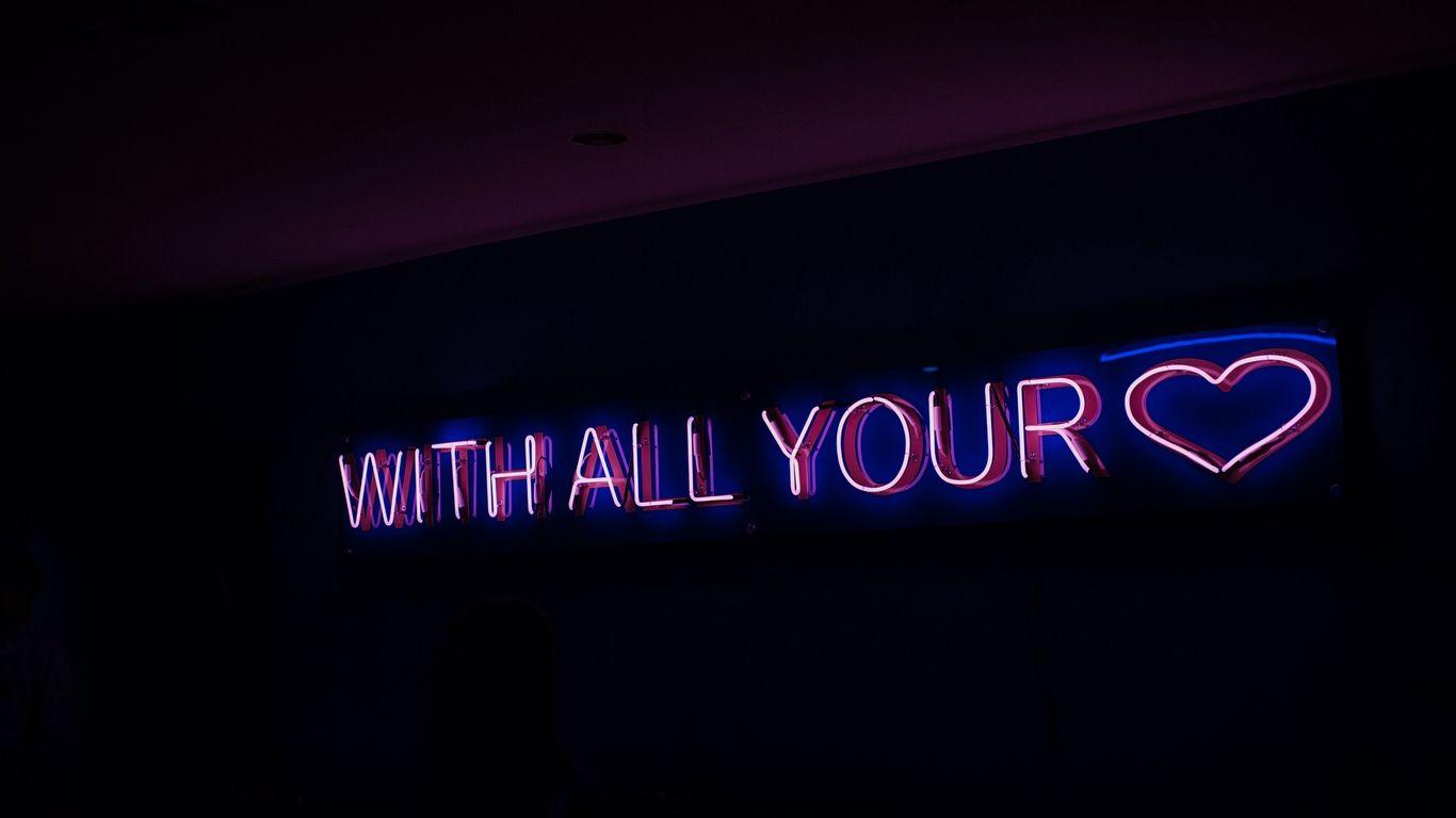 neon lights background tumblr