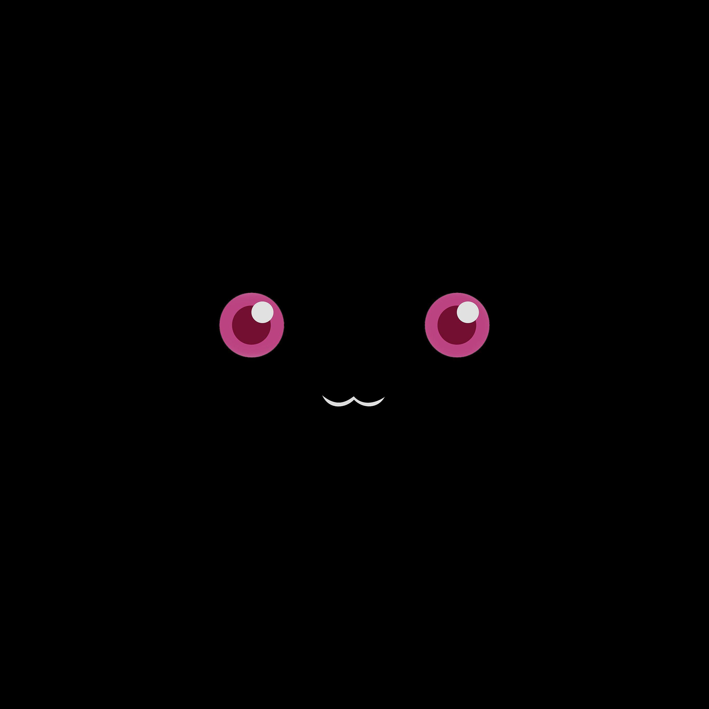 2732x2732 Cute Pokemon Dark Character Anime Minimal Wallpaper