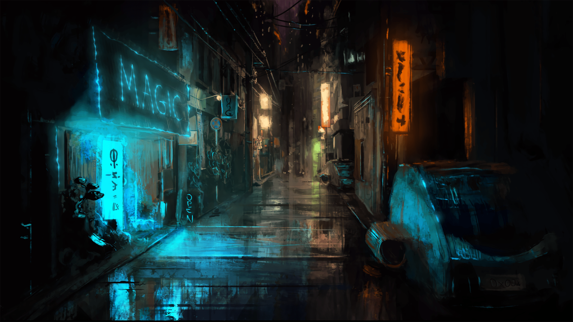 Japan Cyberpunk Wallpapers Top Nh Ng H Nh Nh P