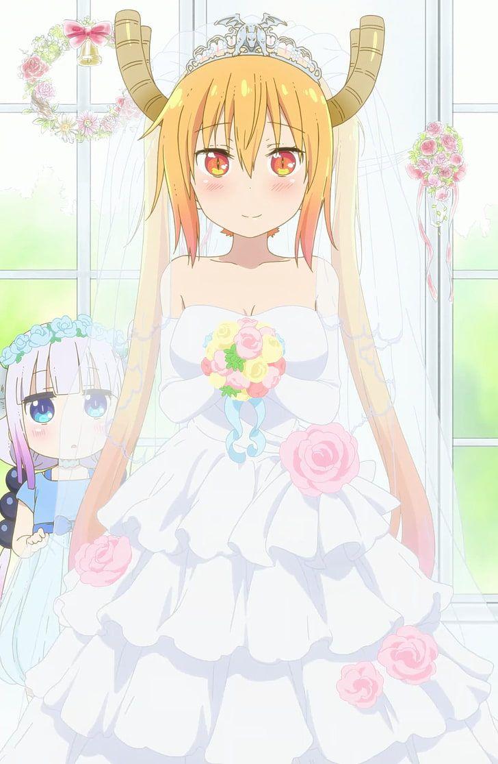 728x1115 Kanna Kamui (Kobayashi San Chi No Maid Dragon) 1080P, 2K, 4K, 5K HD Wallpaper Free Download