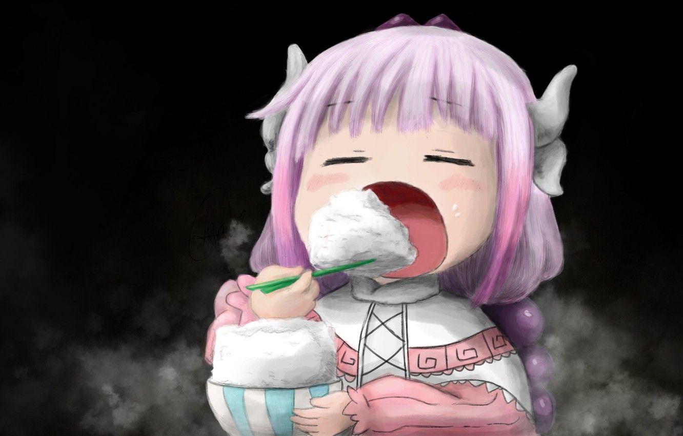 1332x850 Wallpaper Girl, Kobayashi San Chi No Maid Dragon, Carry