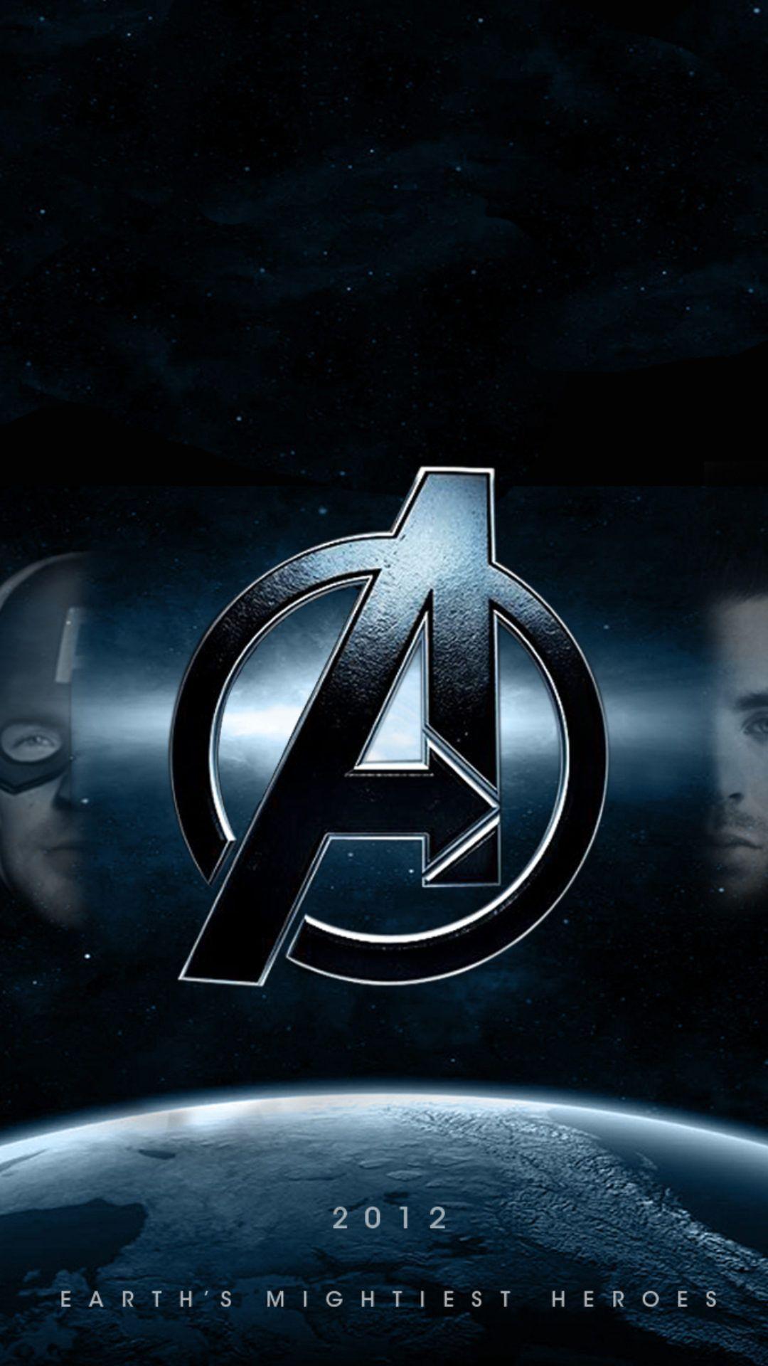 1080x1920 Material Design Inspired 4k Avengers Wallpaper>