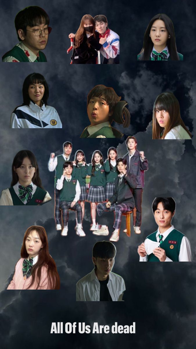 675x1200 All of us are dead wallpaper