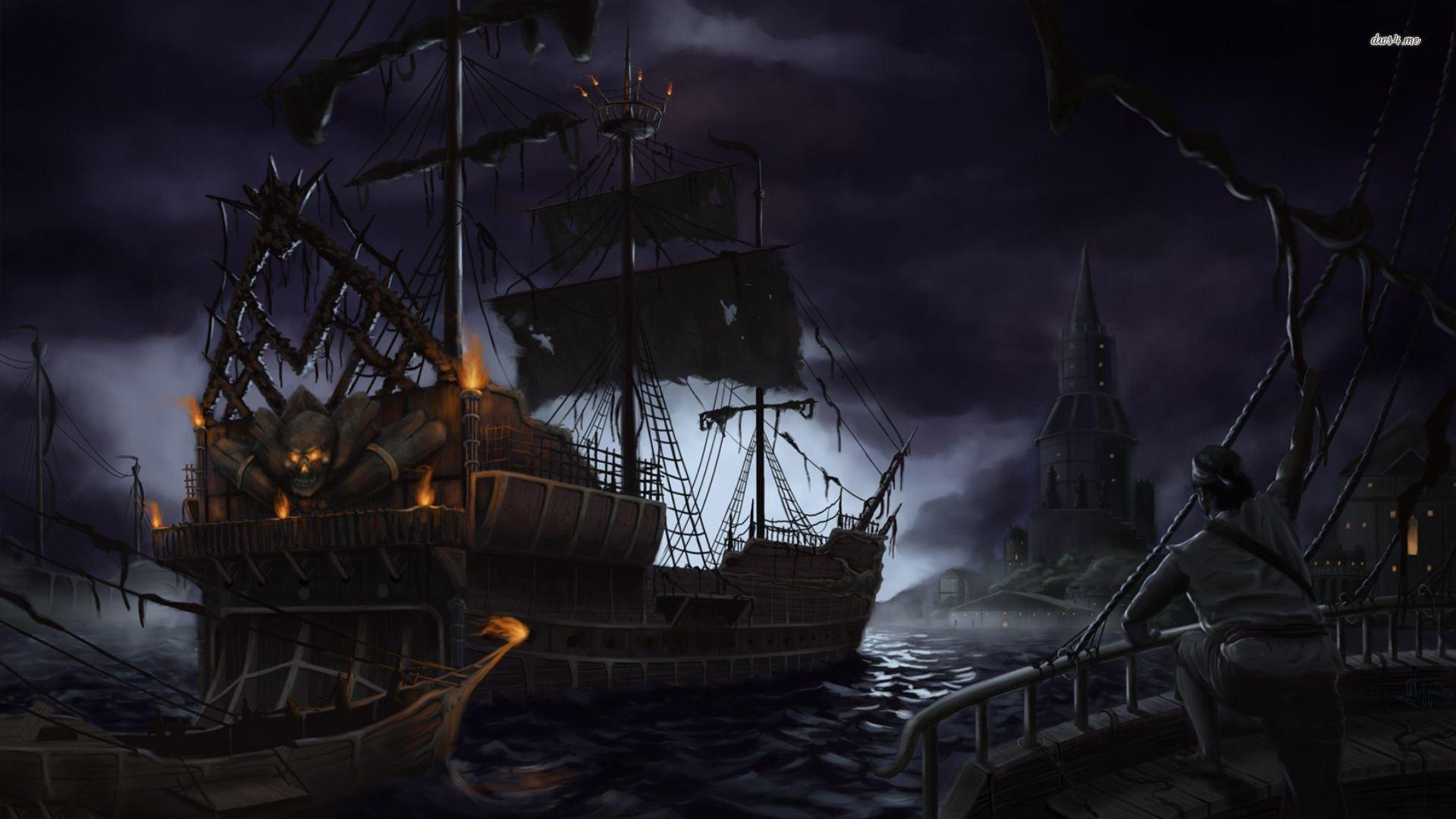 1920x1080 Pirate ship wallpaper wallpaper