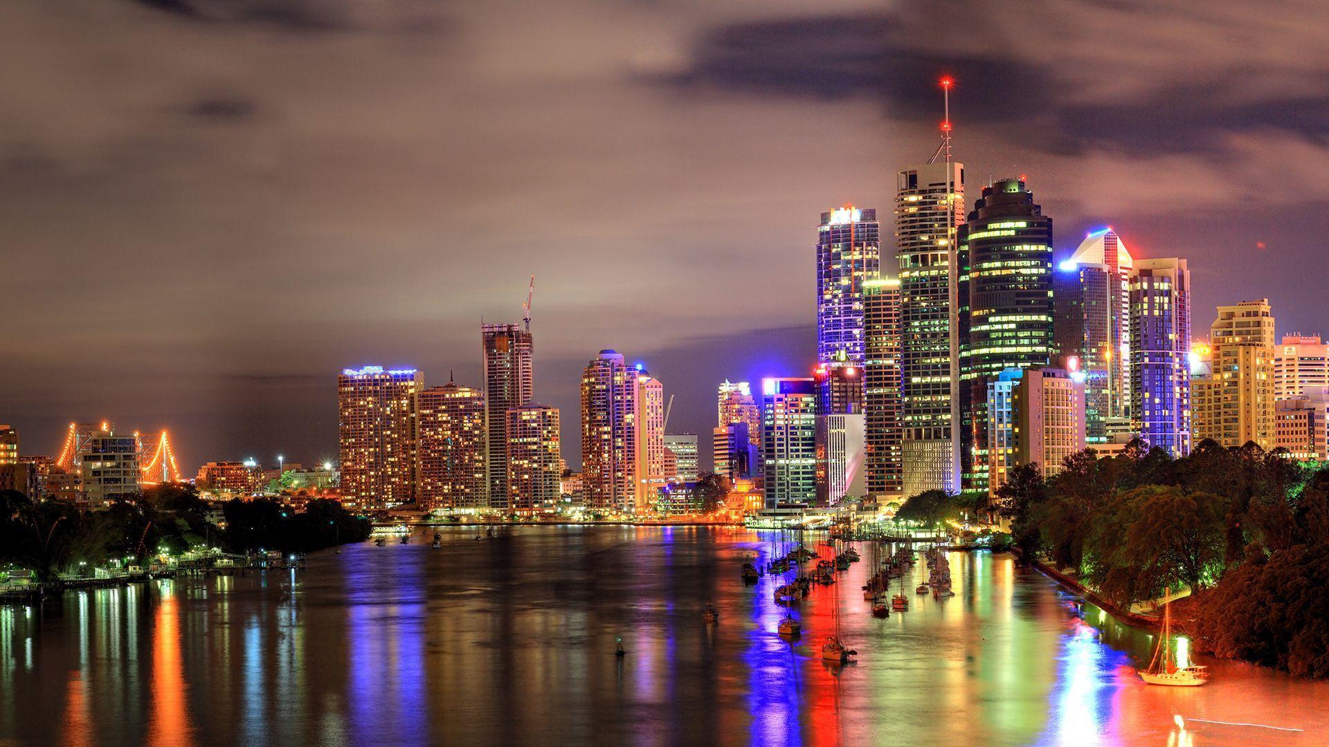 1920x1080 Brisbane Wallpaper 7 X 1080