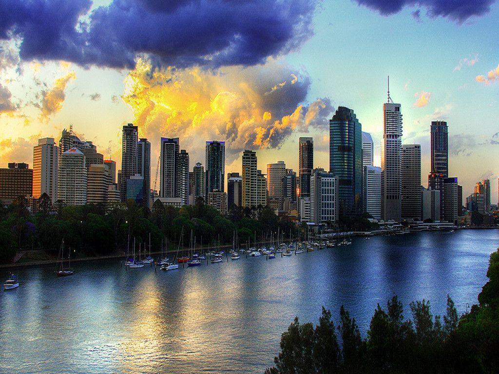 1024x768 Brisbane Wallpaper