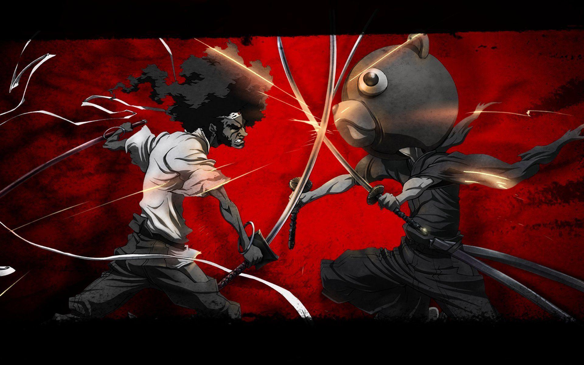 1920x1200 Black Samurai vs Pedobear! LOL. W A L L P A P E R S