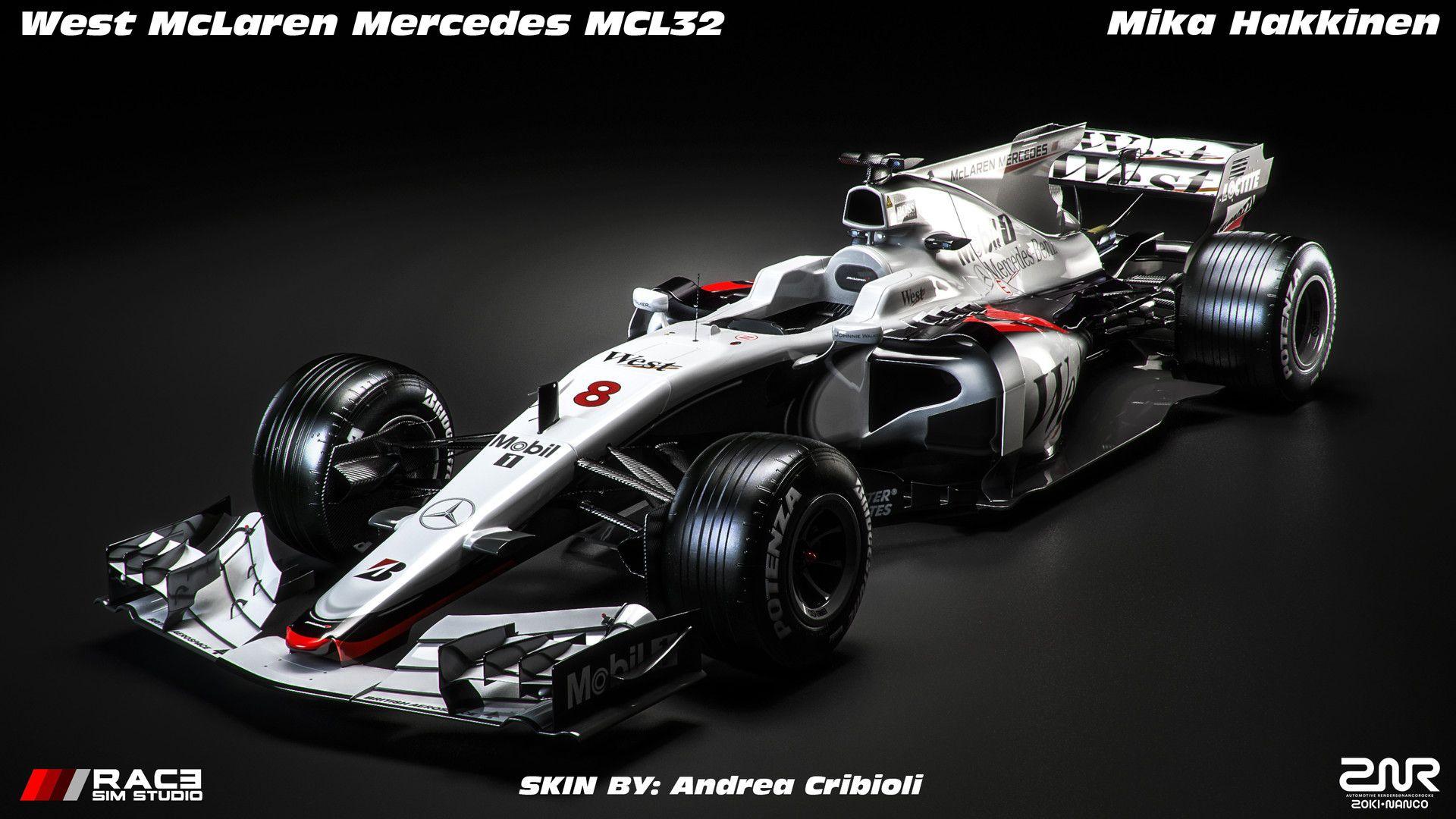 1920x1080 West McLaren Mercedes MCL32 Hakkinen