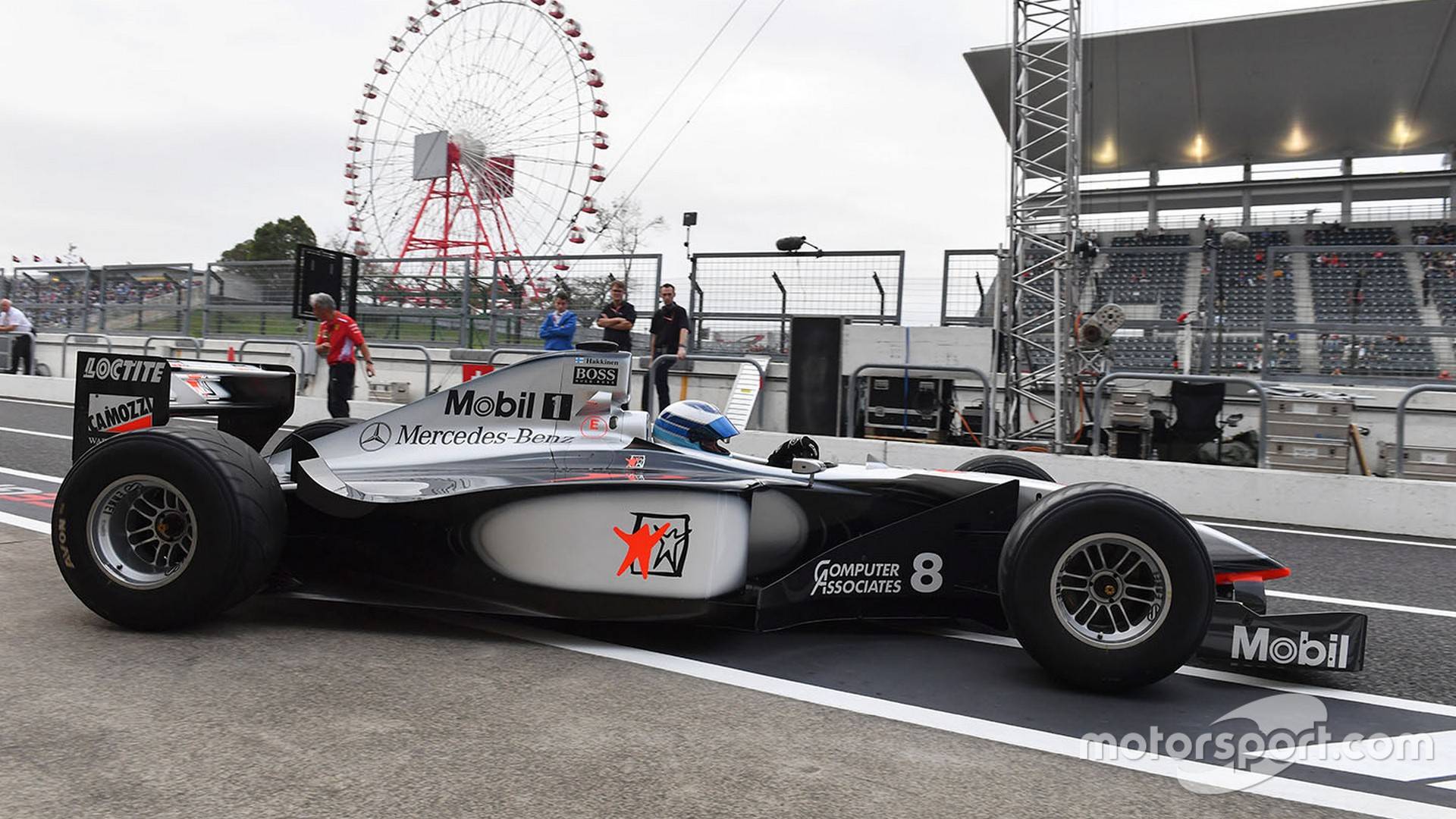 1920x1080 Mika Hakkinen Drives Title Winning McLaren