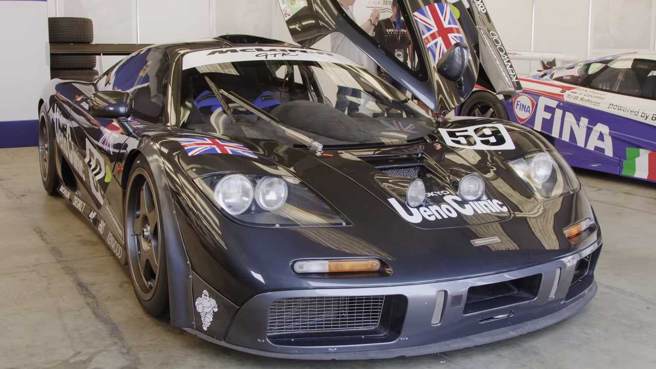 1280x720 Watch Mika Hakkinen Drive McLaren F1 GTR At Laguna Seca