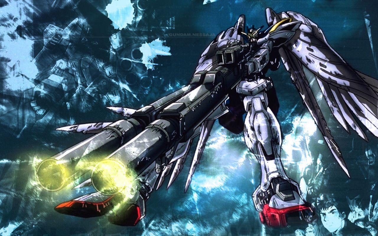 Gundam Wing Zero Wallpapers Top Free Gundam Wing Zero Backgrounds Wallpaperaccess