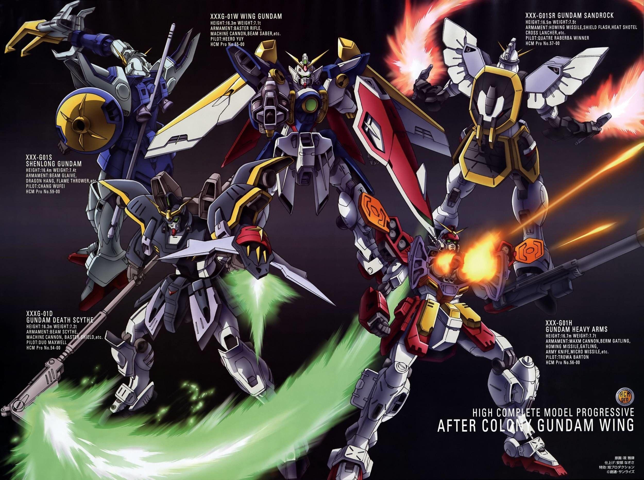 Gundam Wing Wallpapers Top Free Gundam Wing Backgrounds