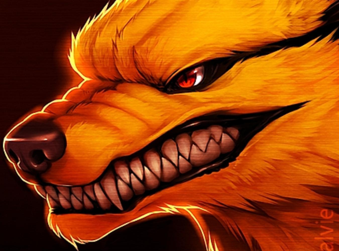 1350x1000 Nine Tailed Fox Wallpaper